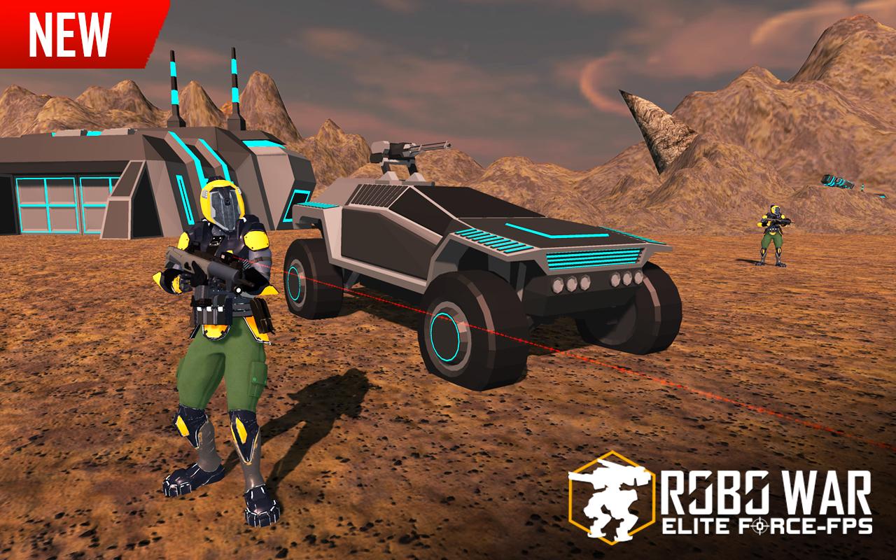 اسکرین شات 4 بازی Real Robots War Gun Shoot 3D