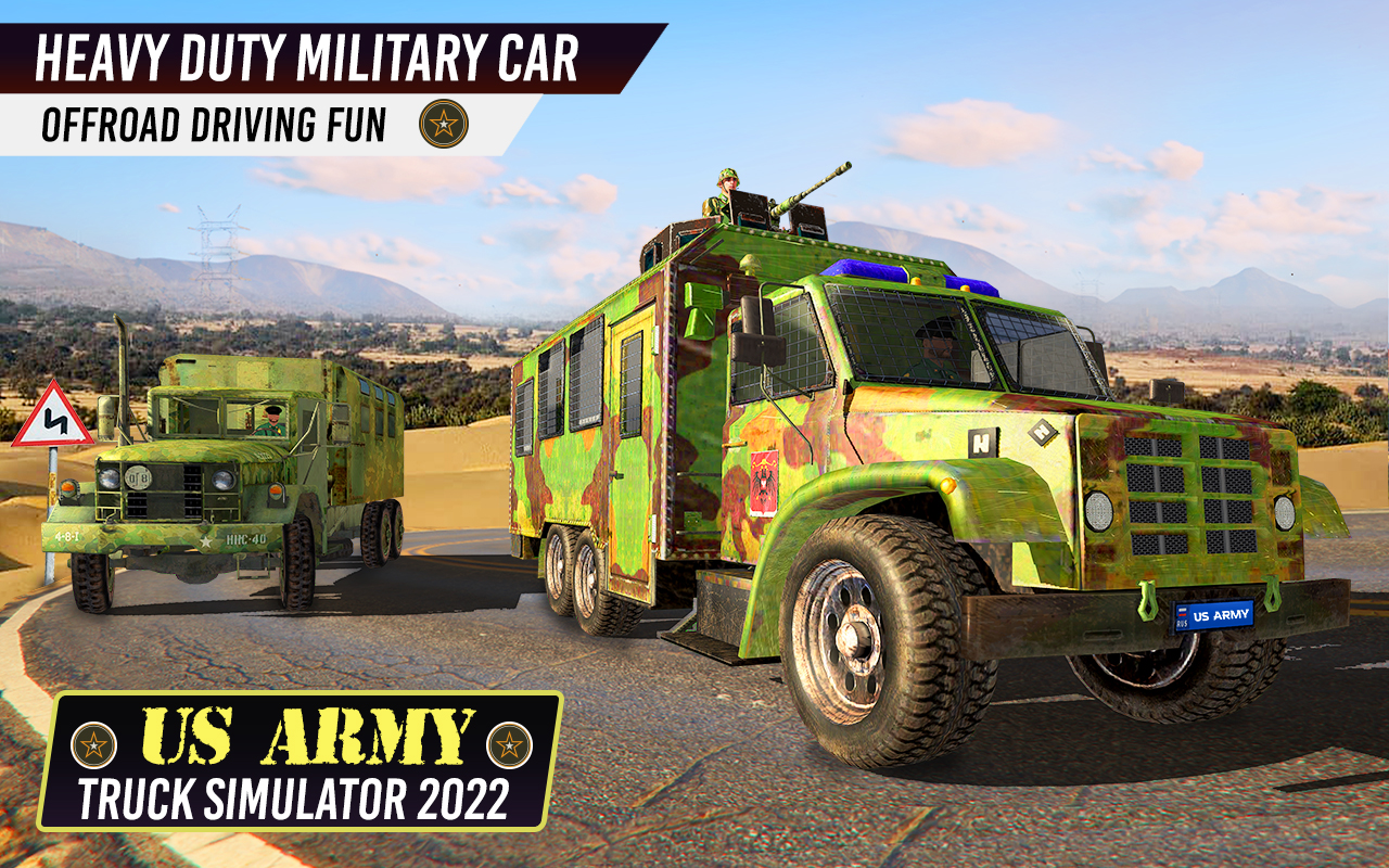 اسکرین شات 2 بازی US Army Truck Driver Simulator