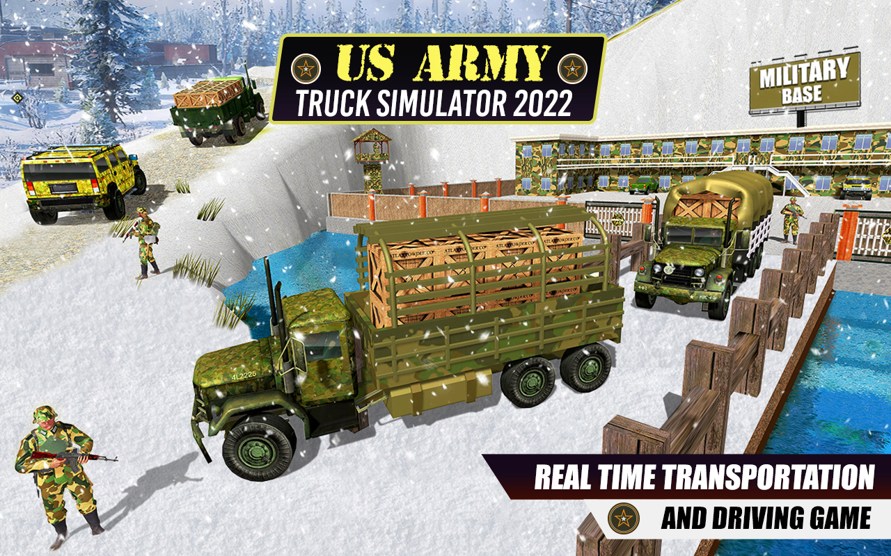 اسکرین شات 3 بازی US Army Truck Driver Simulator