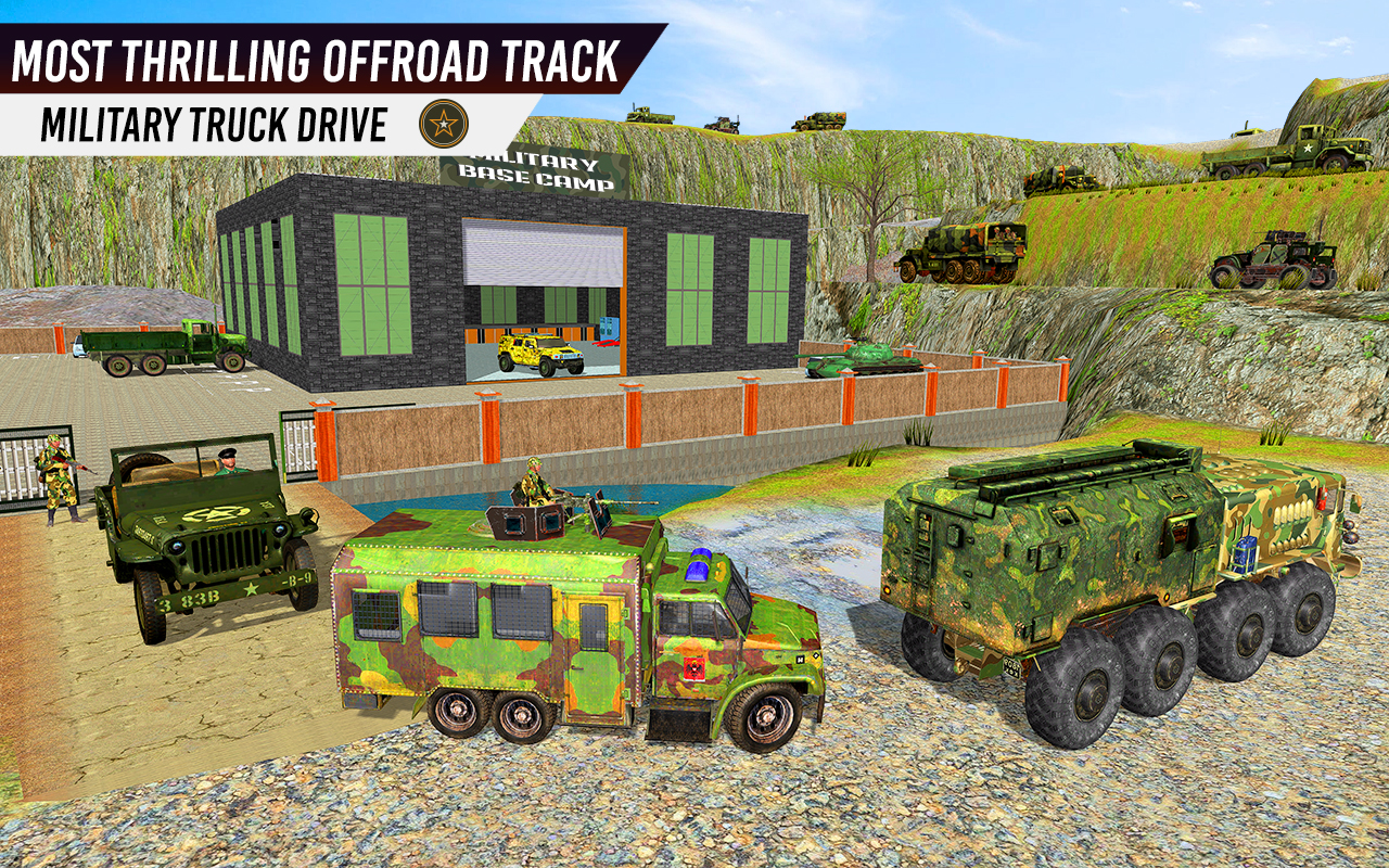 اسکرین شات 5 بازی US Army Truck Driver Simulator