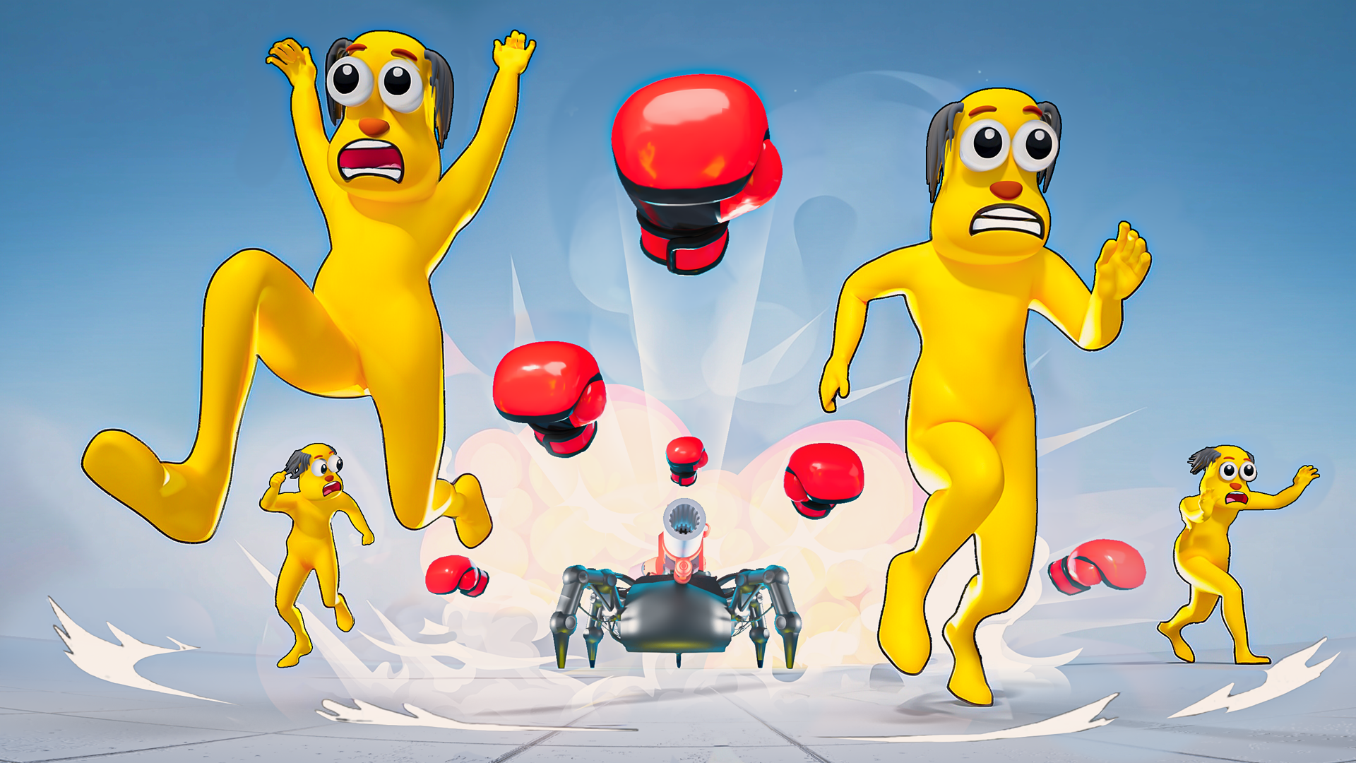 اسکرین شات 3 بازی Annoying Uncle Punch Game