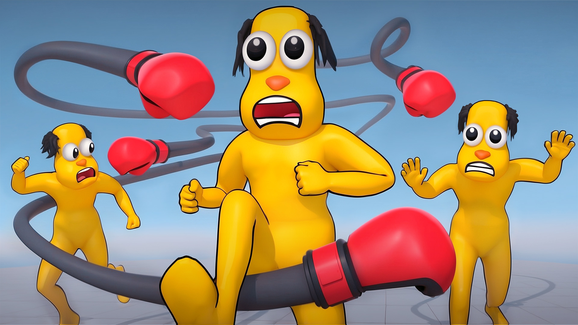 اسکرین شات 1 بازی Annoying Uncle Punch Game