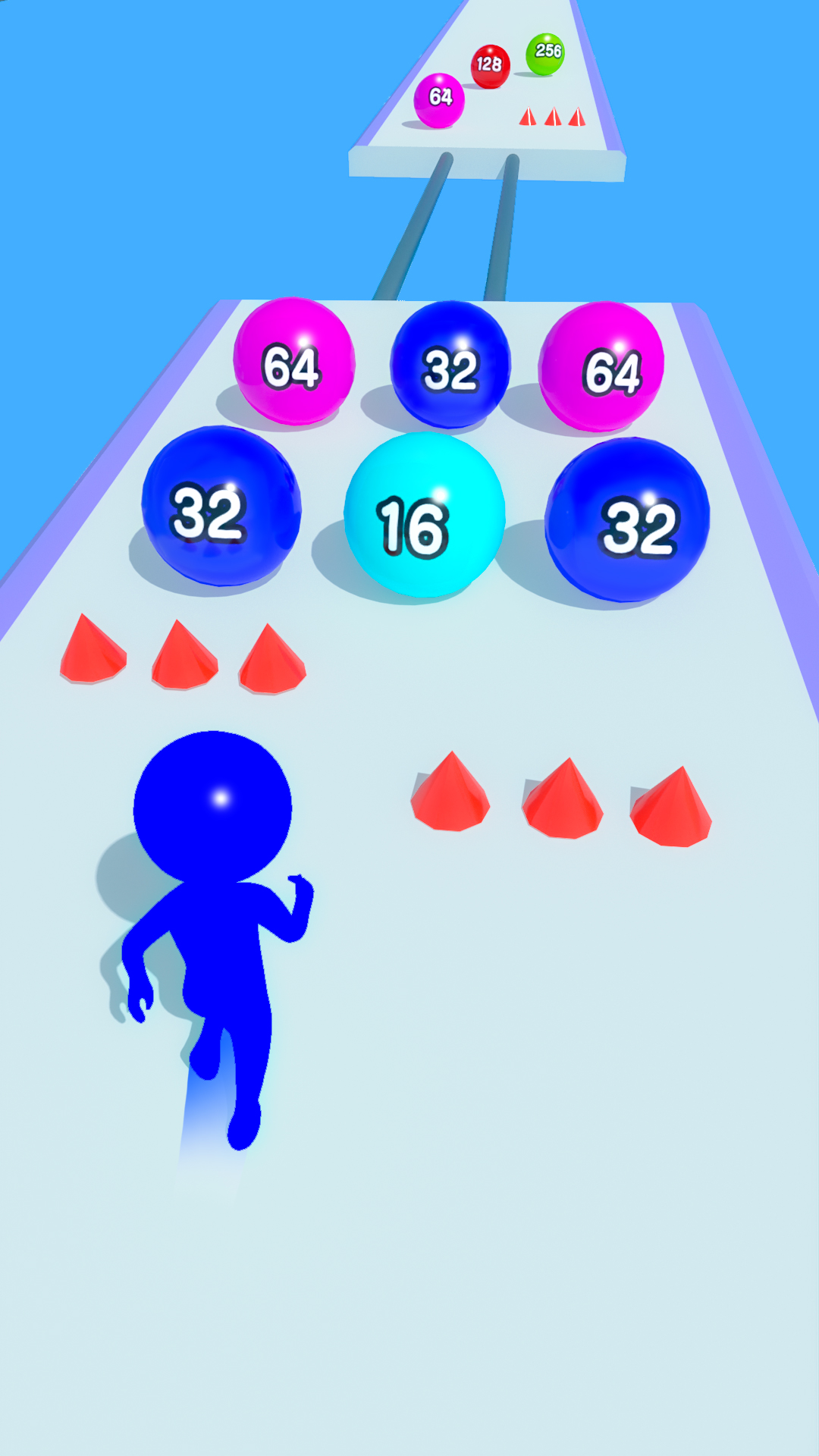 اسکرین شات 7 بازی Rolling Ball Run Numbers Game