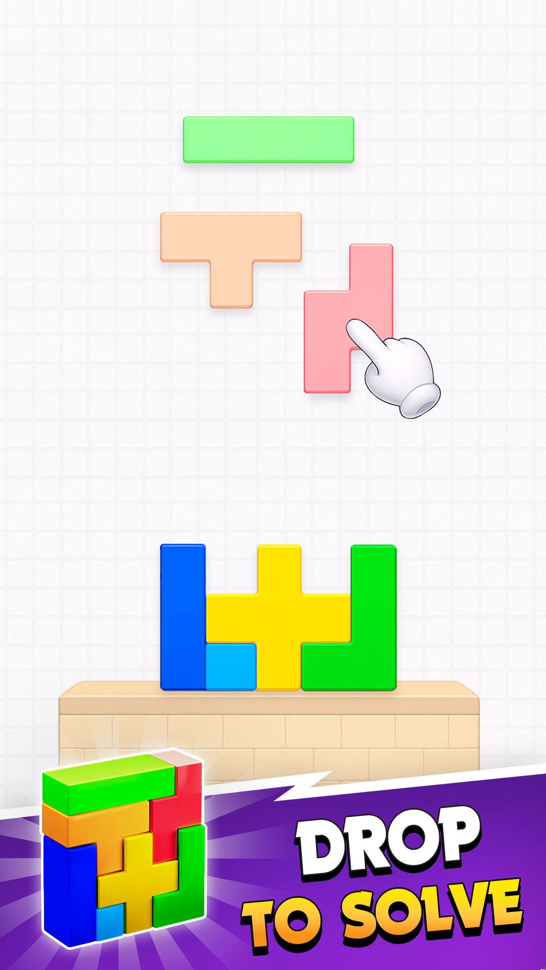 اسکرین شات 4 بازی Color Blocks - Shapes Builder