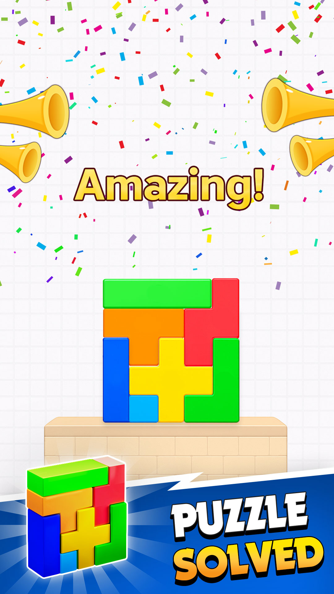 اسکرین شات 5 بازی Color Blocks - Shapes Builder