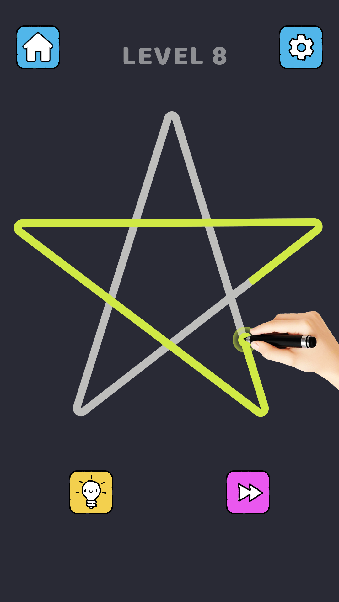 اسکرین شات 8 بازی Single Line Puzzle Drawing