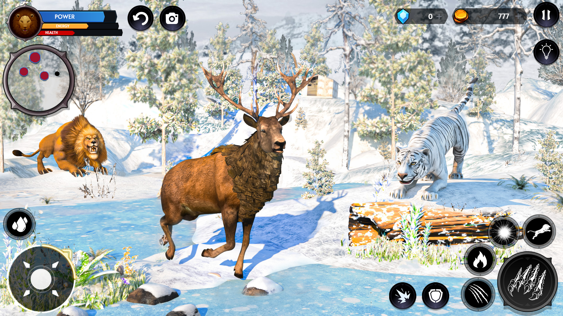 اسکرین شات 1 بازی Lion Simulator Wild Lion Games