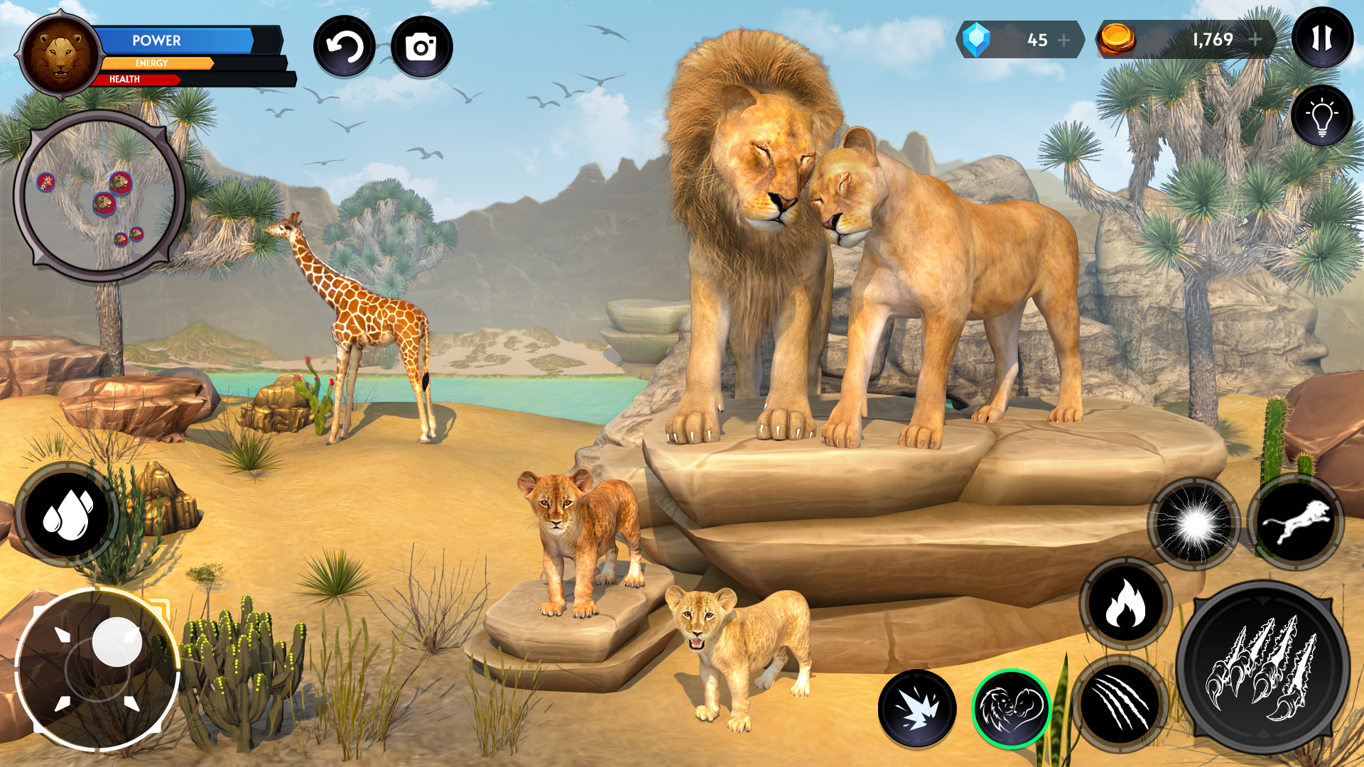 اسکرین شات 4 بازی Lion Simulator Wild Lion Games