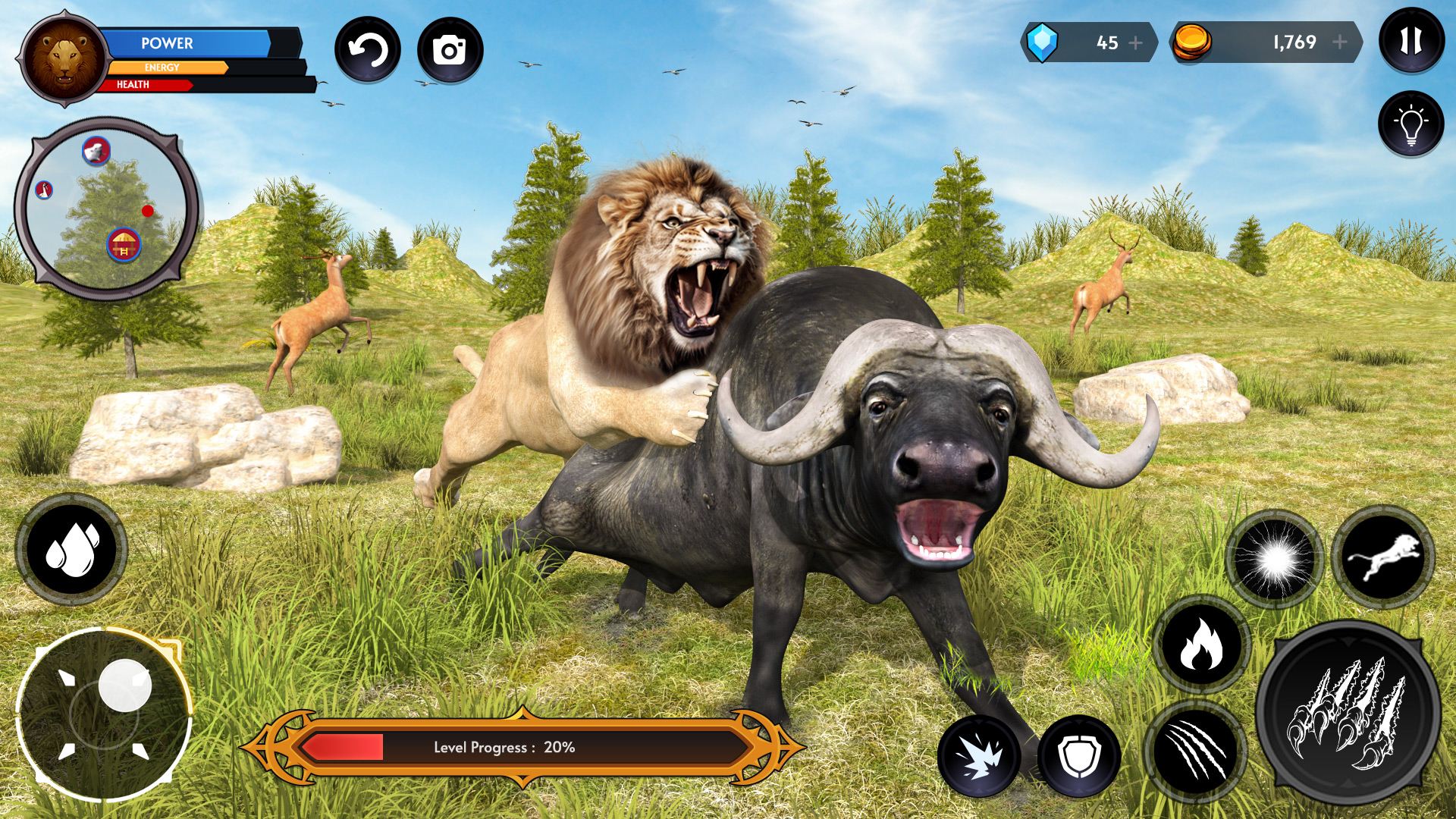 اسکرین شات 7 بازی Lion Simulator Wild Lion Games