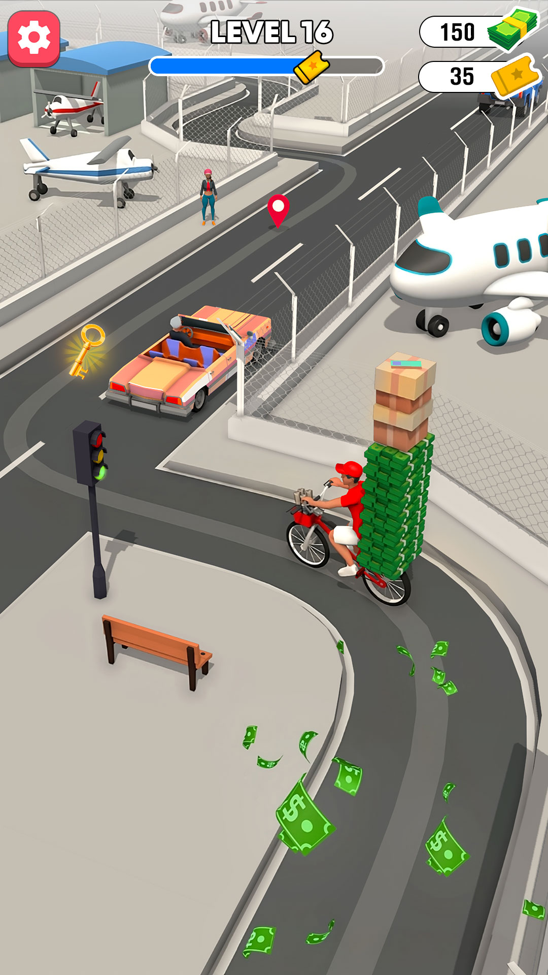 اسکرین شات 4 بازی Delivery Boy Bicycle Game