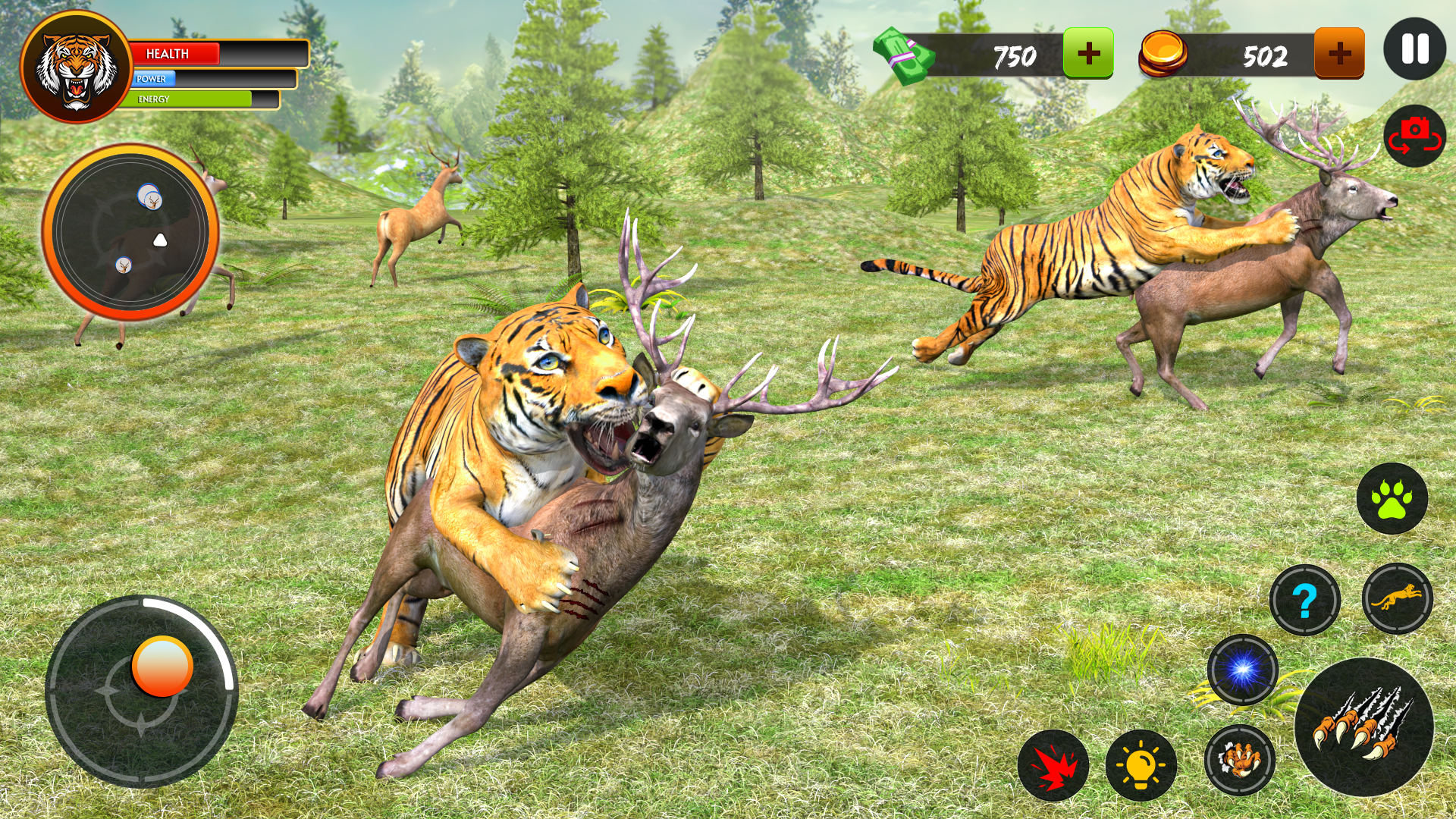 اسکرین شات 7 بازی Tiger Games Wild Animal Games