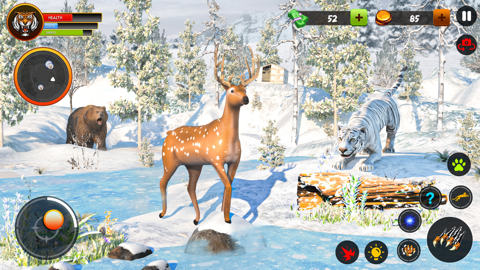 اسکرین شات 6 بازی Tiger Games Wild Animal Games