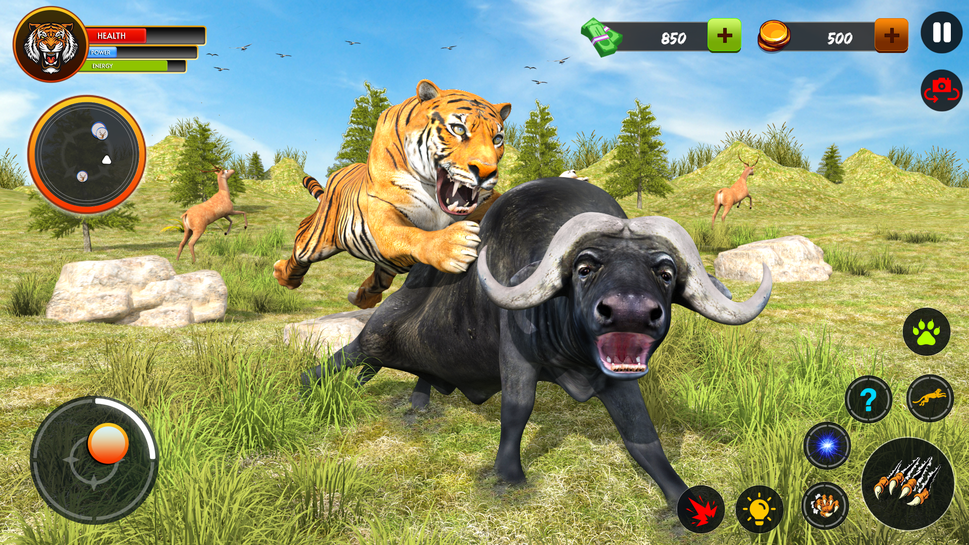 اسکرین شات 5 بازی Tiger Games Wild Animal Games