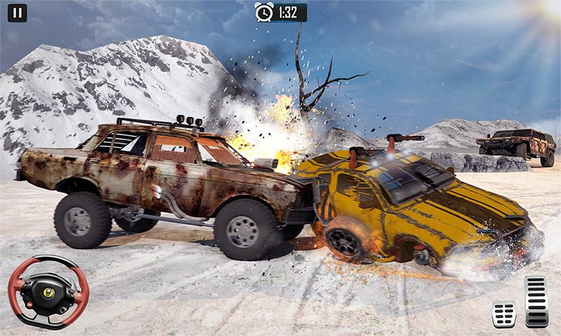 اسکرین شات 7 بازی Mad Car War Death Racing Games