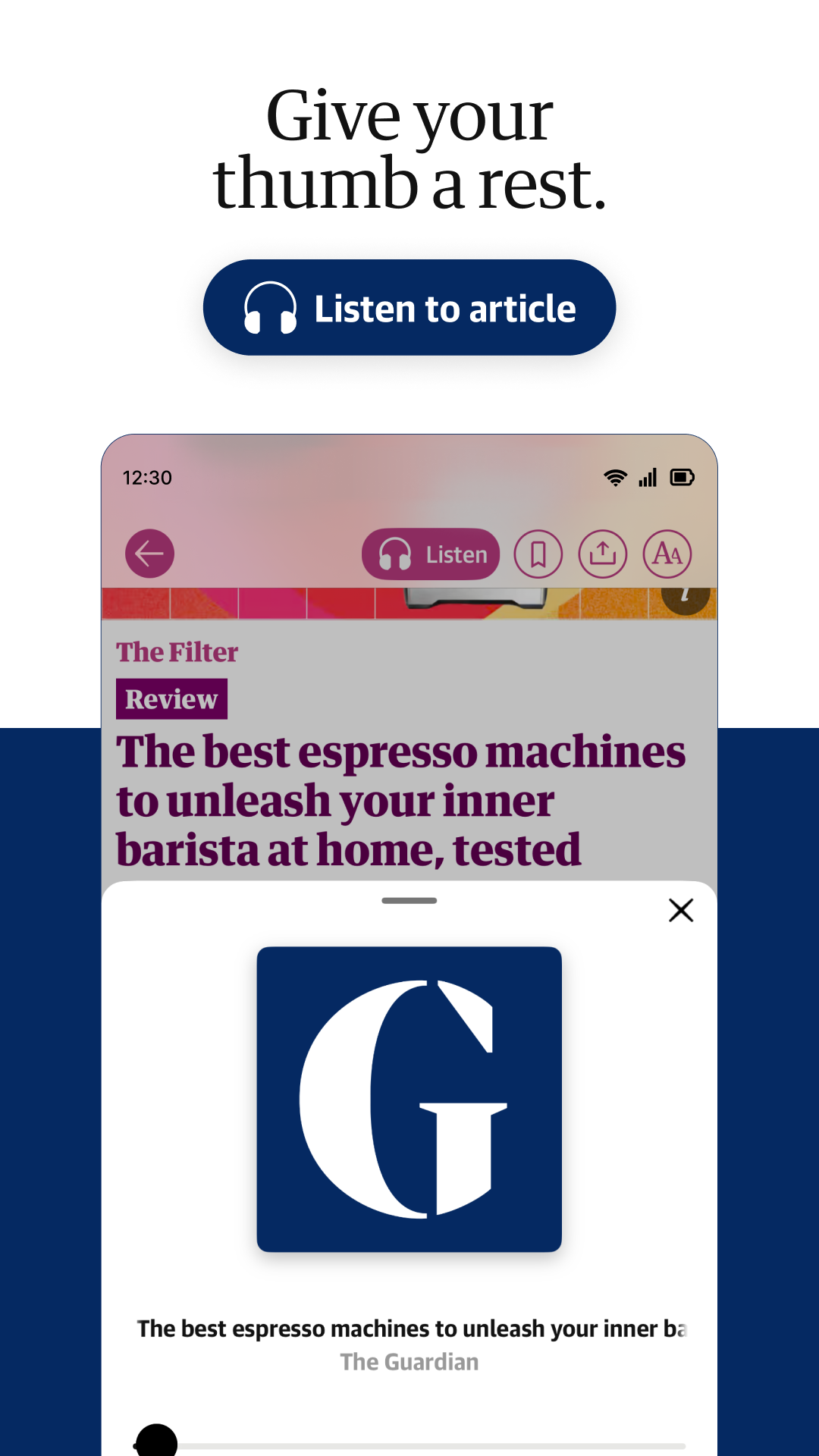 اسکرین شات برنامه The Guardian - Live World News 3