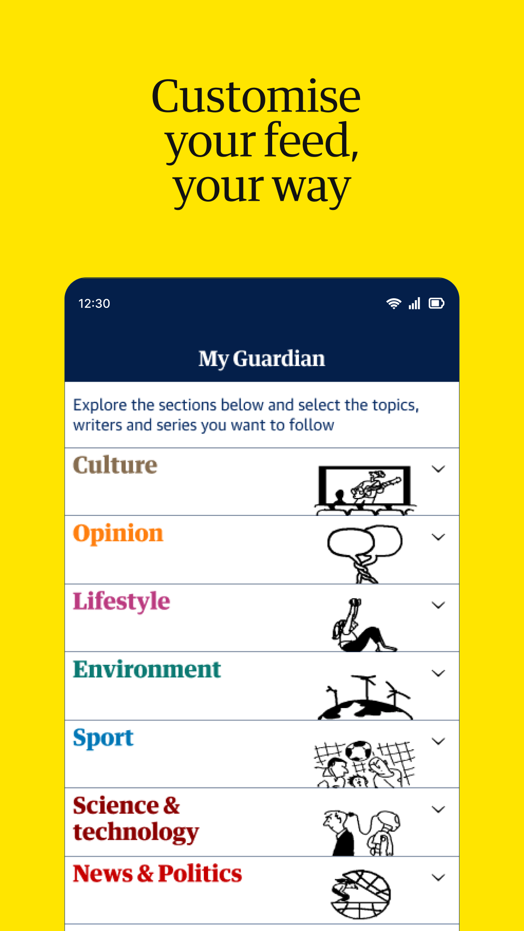 اسکرین شات 5 برنامه The Guardian - Live World News