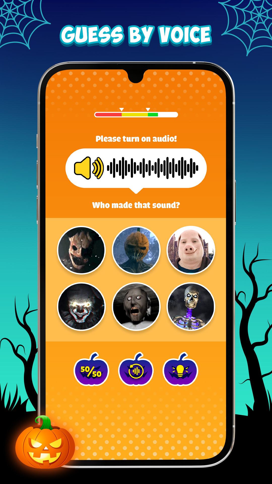 اسکرین شات 1 بازی Guess Monster Sound Game