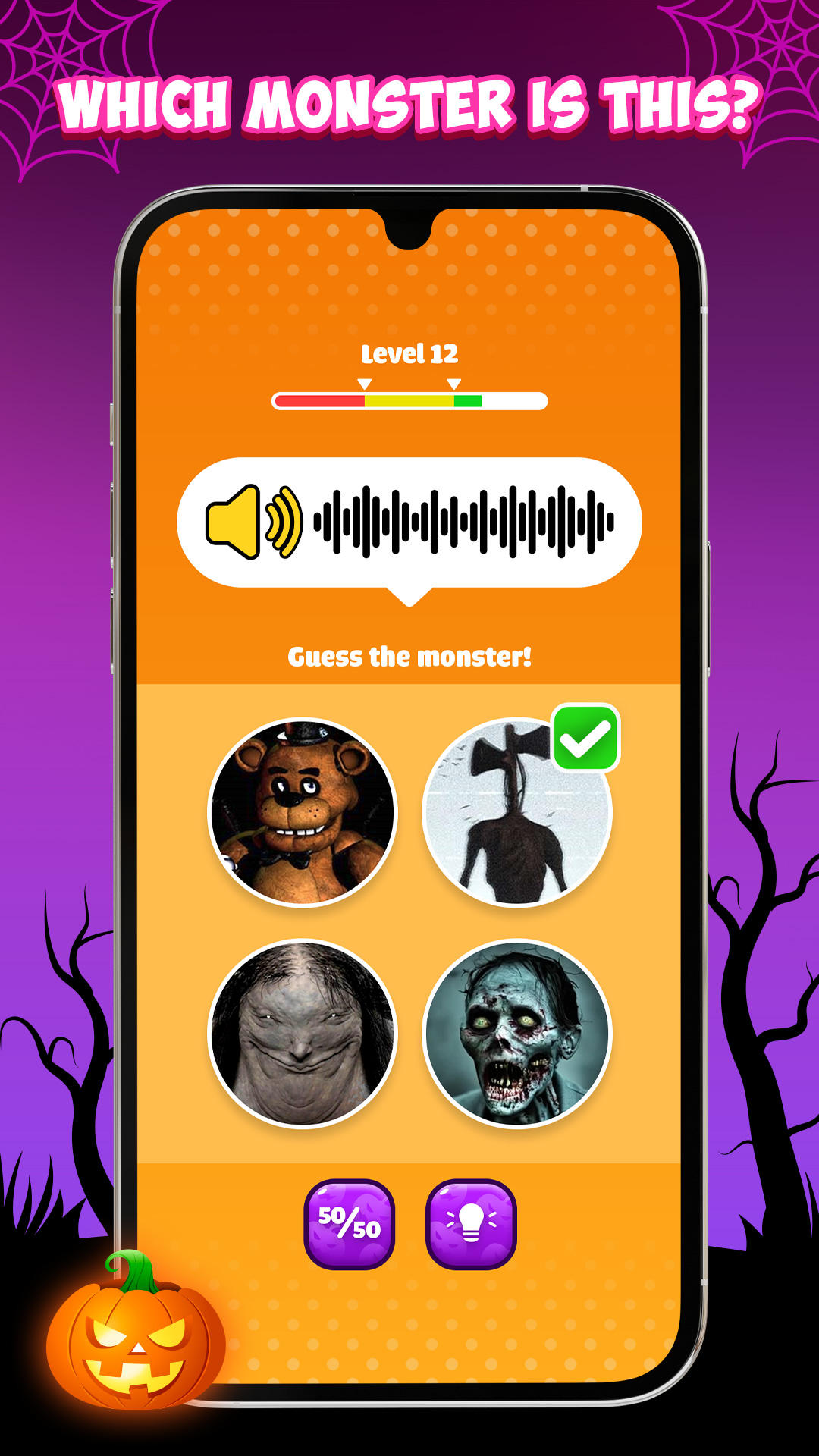 اسکرین شات 3 بازی Guess Monster Sound Game