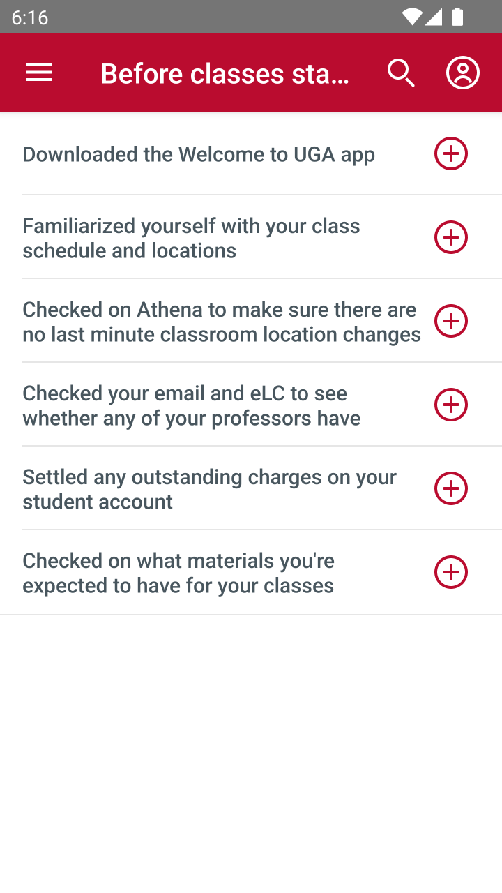 اسکرین شات 3 برنامه Welcome to UGA