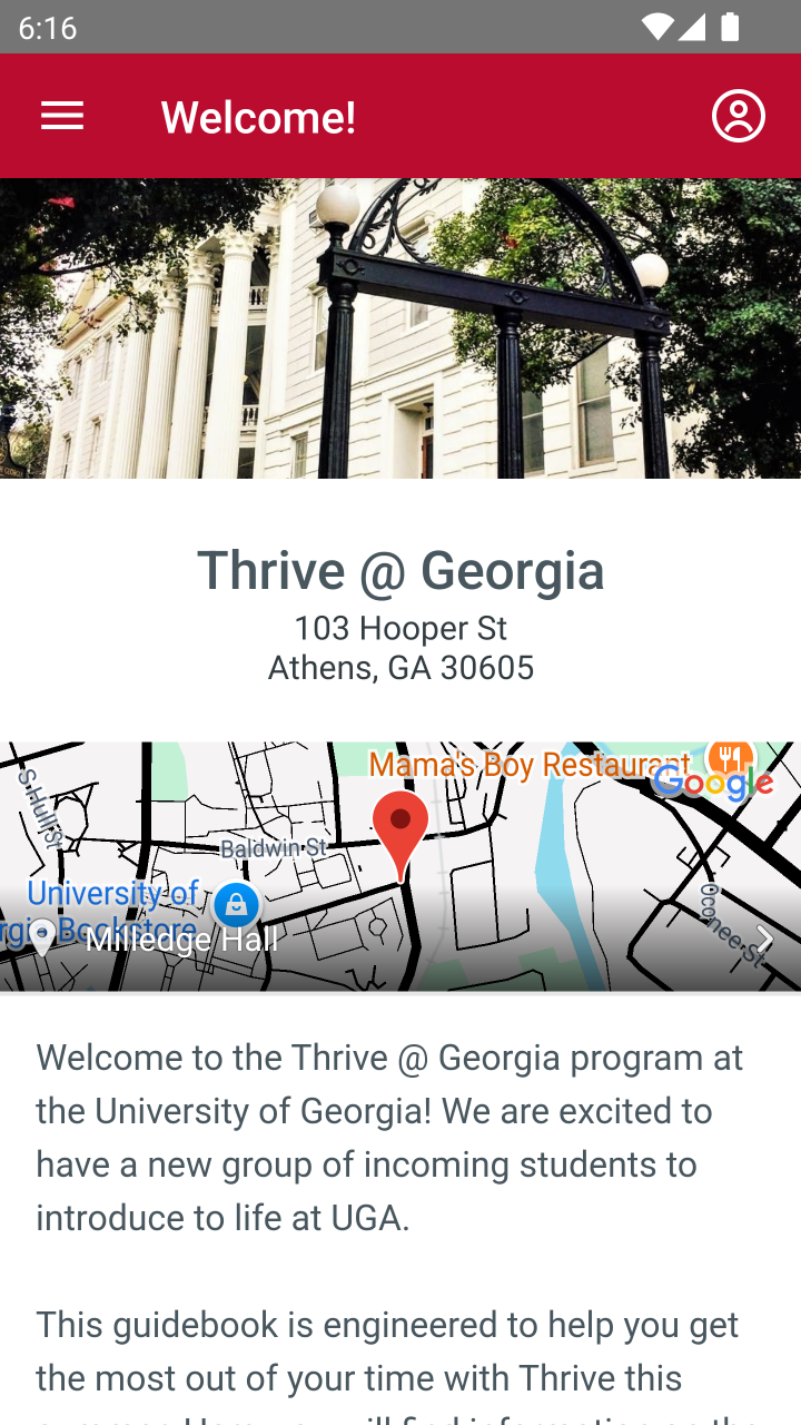 اسکرین شات 2 برنامه Welcome to UGA