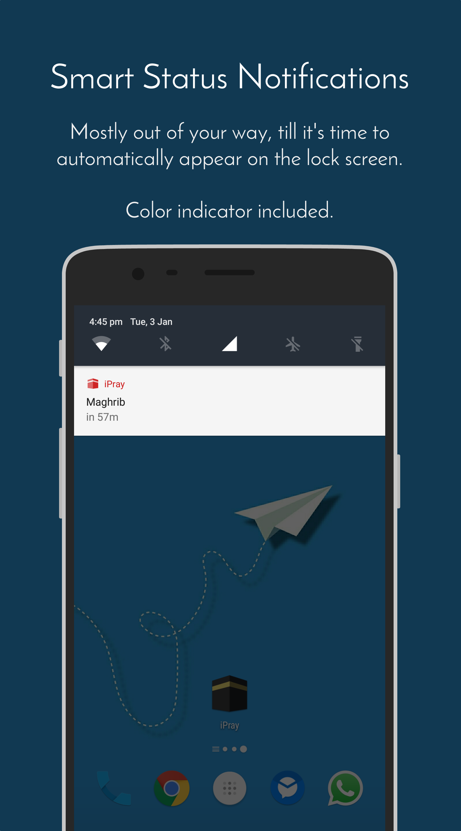 اسکرین شات 4 برنامه iPray: Prayer Times & Qibla