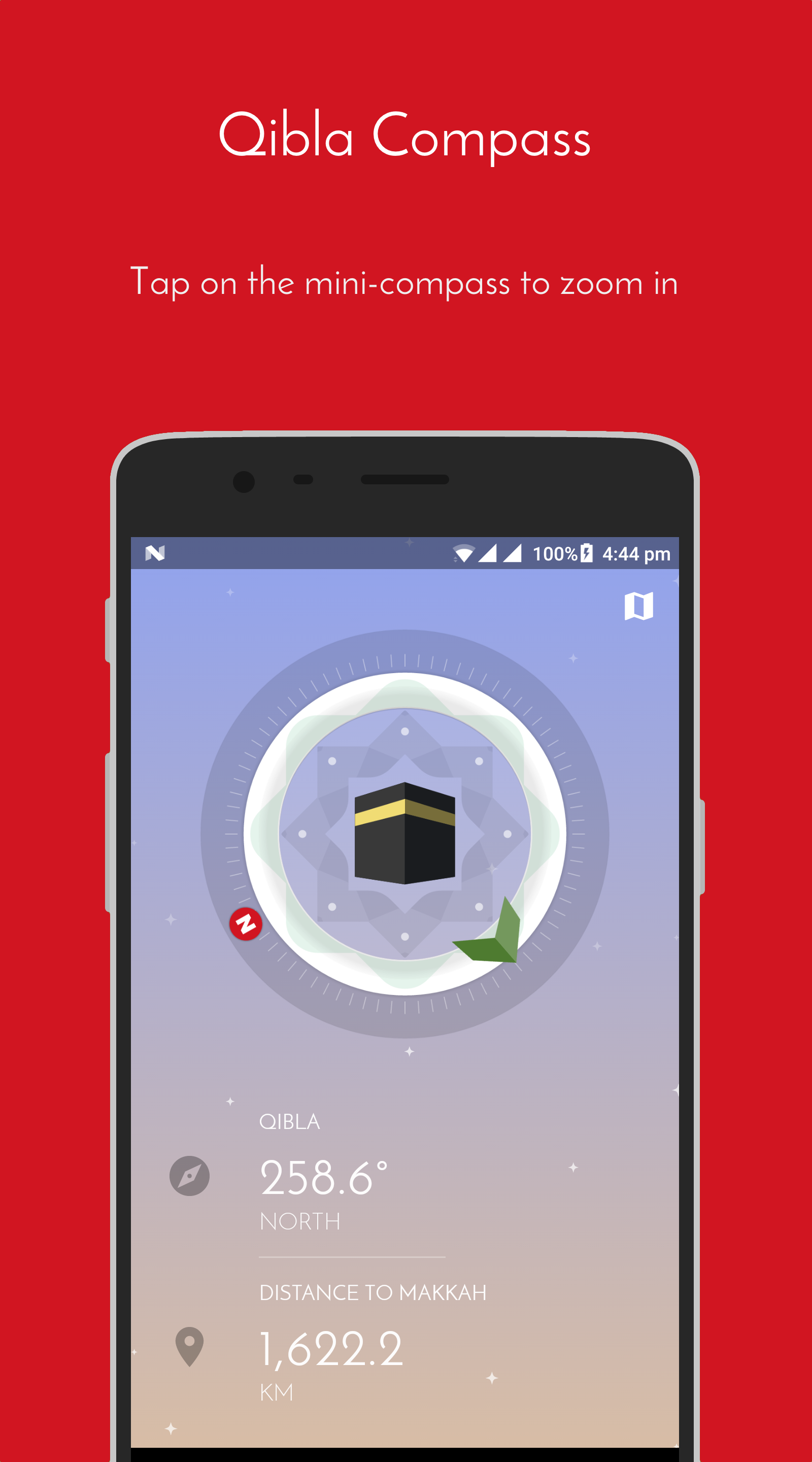 اسکرین شات 5 برنامه iPray: Prayer Times & Qibla