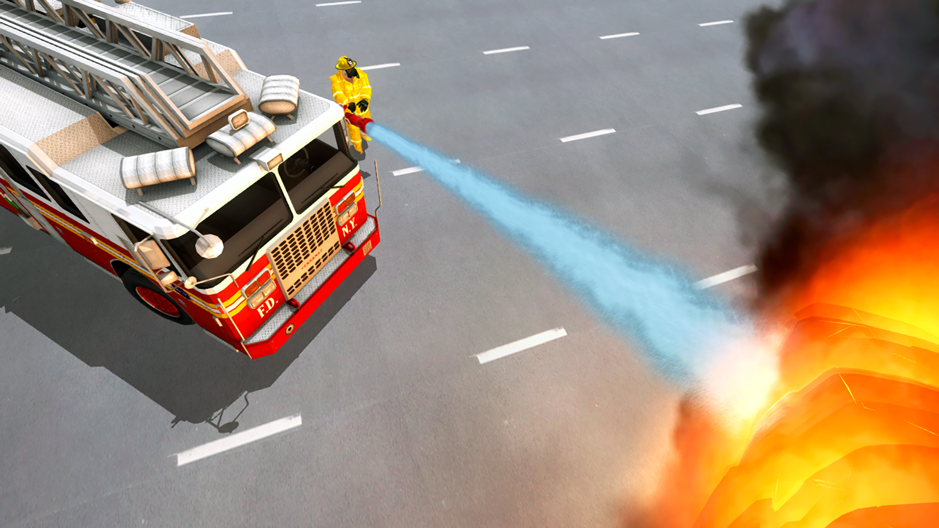 اسکرین شات 7 بازی Fire Truck Driving Simulator