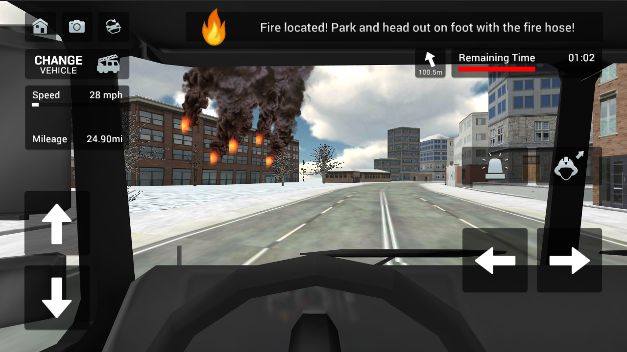 اسکرین شات 3 بازی Fire Truck Rescue Simulator