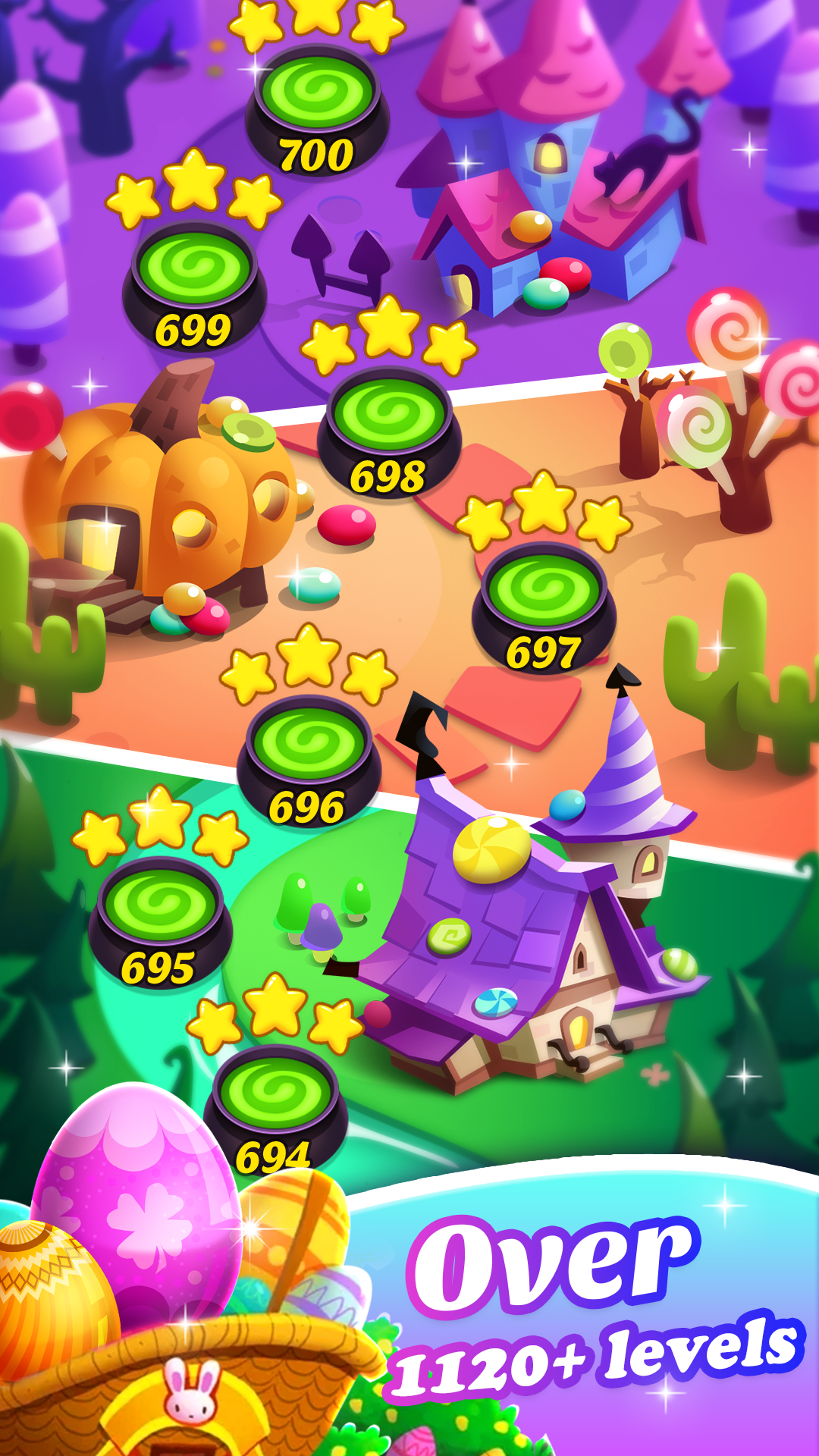 اسکرین شات 5 بازی Gummy Candy Blast- Fun Match 3