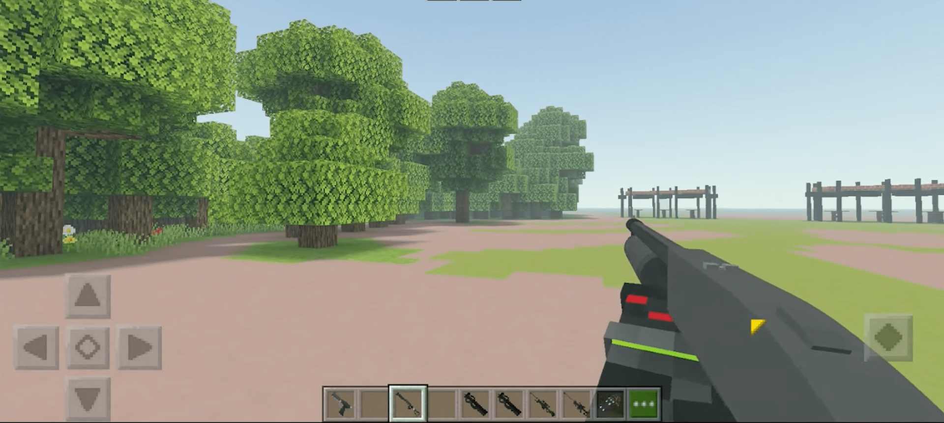 اسکرین شات 2 برنامه Guns mod for Minecraft PE