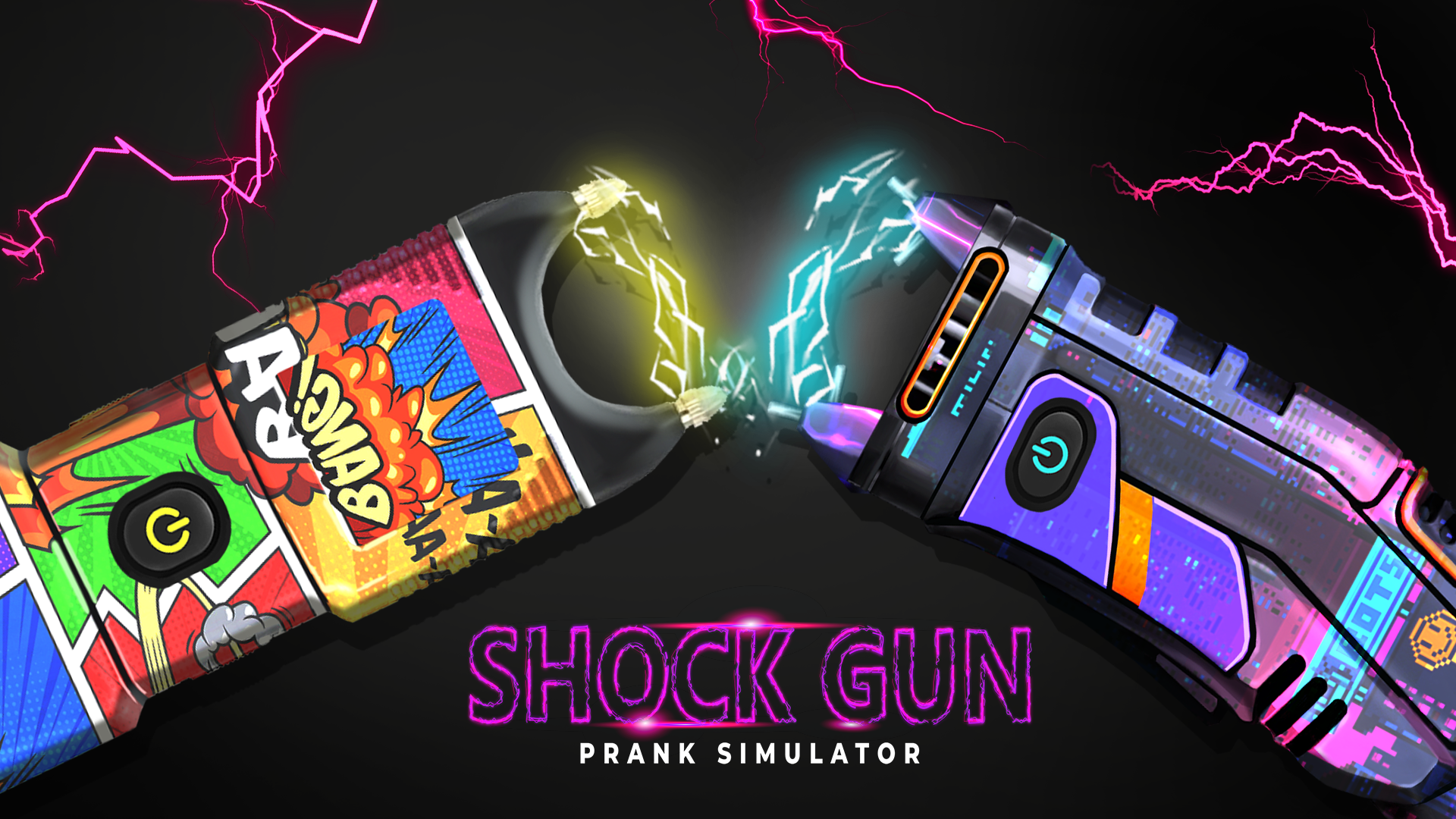 اسکرین شات 1 بازی Shock Gun Prank Simulator