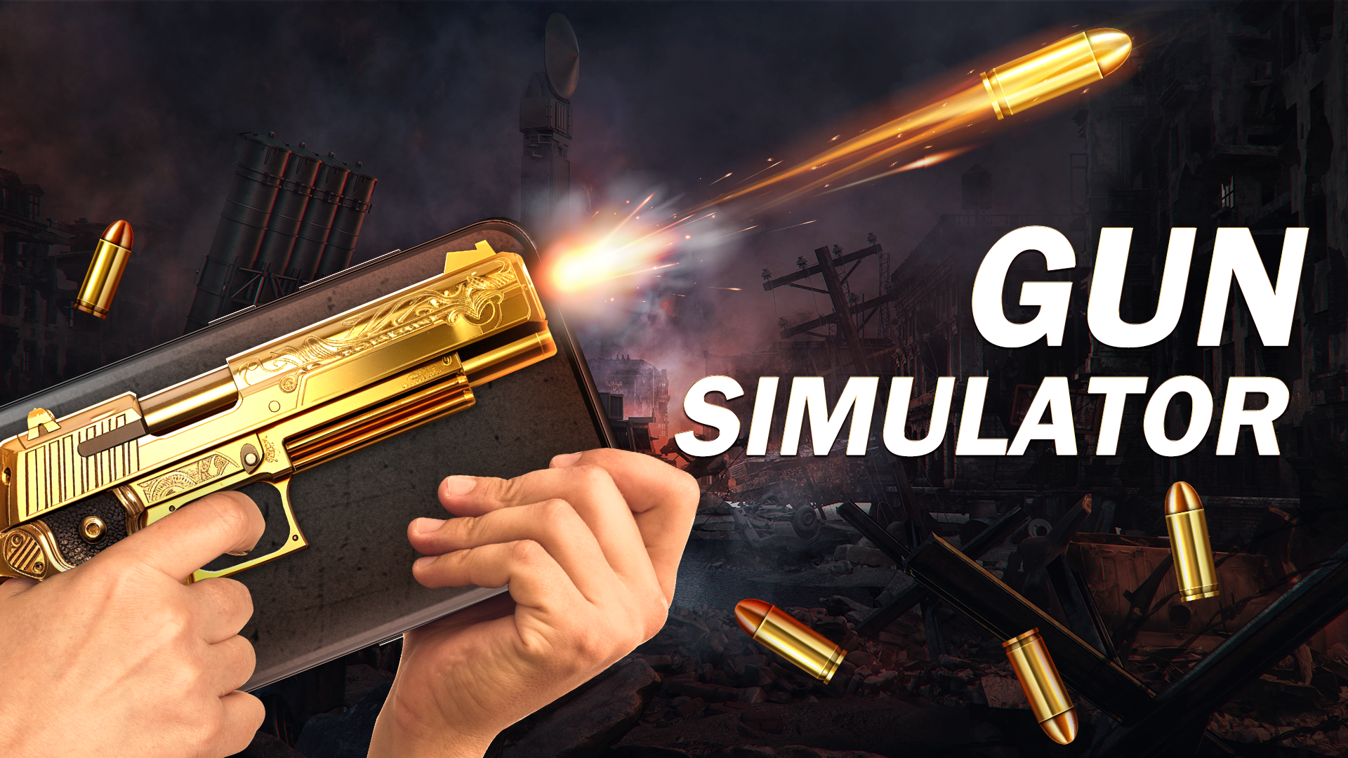 اسکرین شات 1 بازی Gun Simulator: Gun Shot Sounds