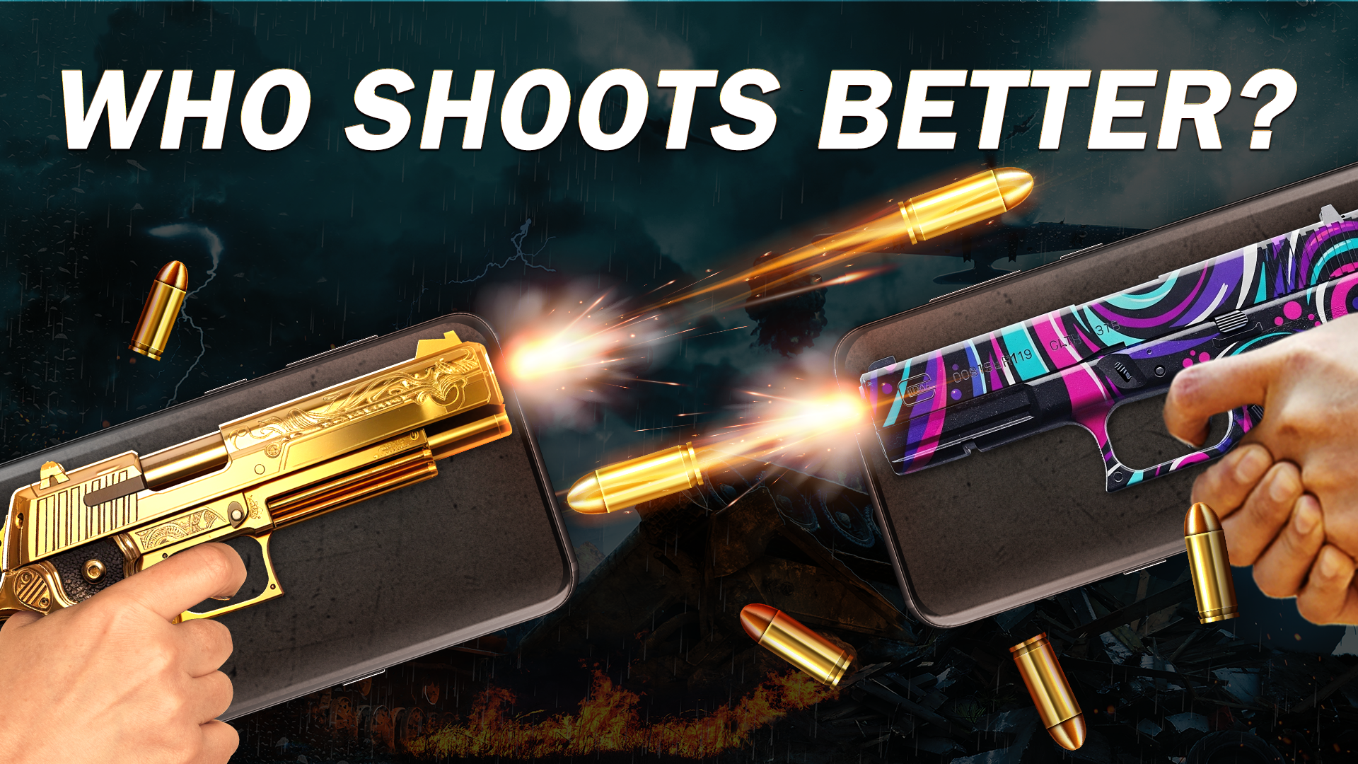 اسکرین شات 3 بازی Gun Simulator: Gun Shot Sounds