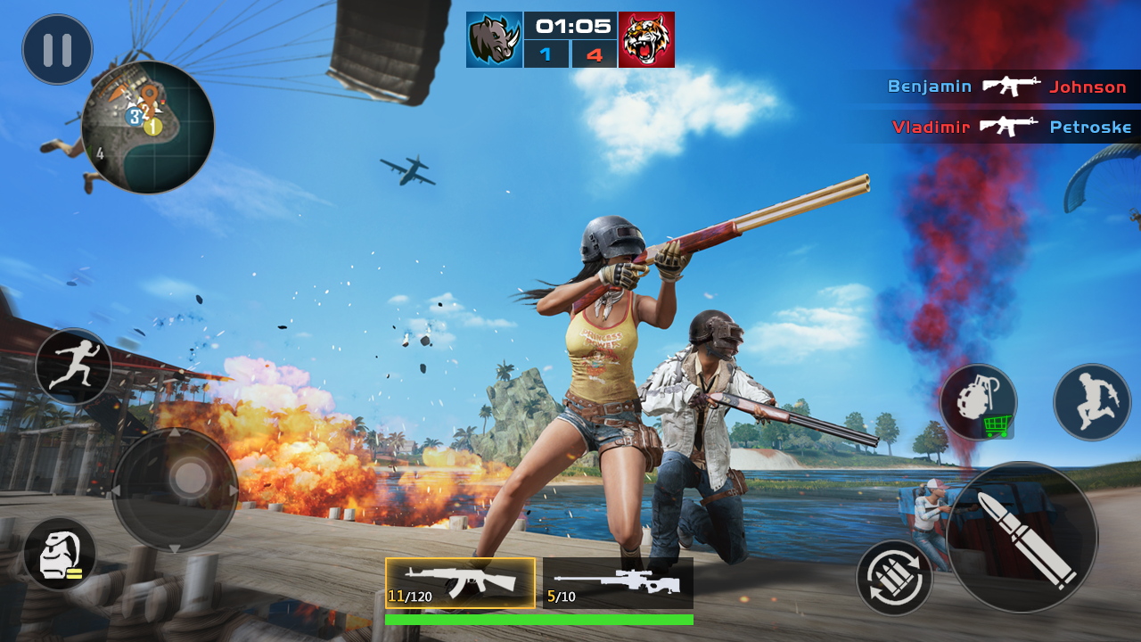 اسکرین شات 2 بازی FPS Encounter Strike: Gun Game