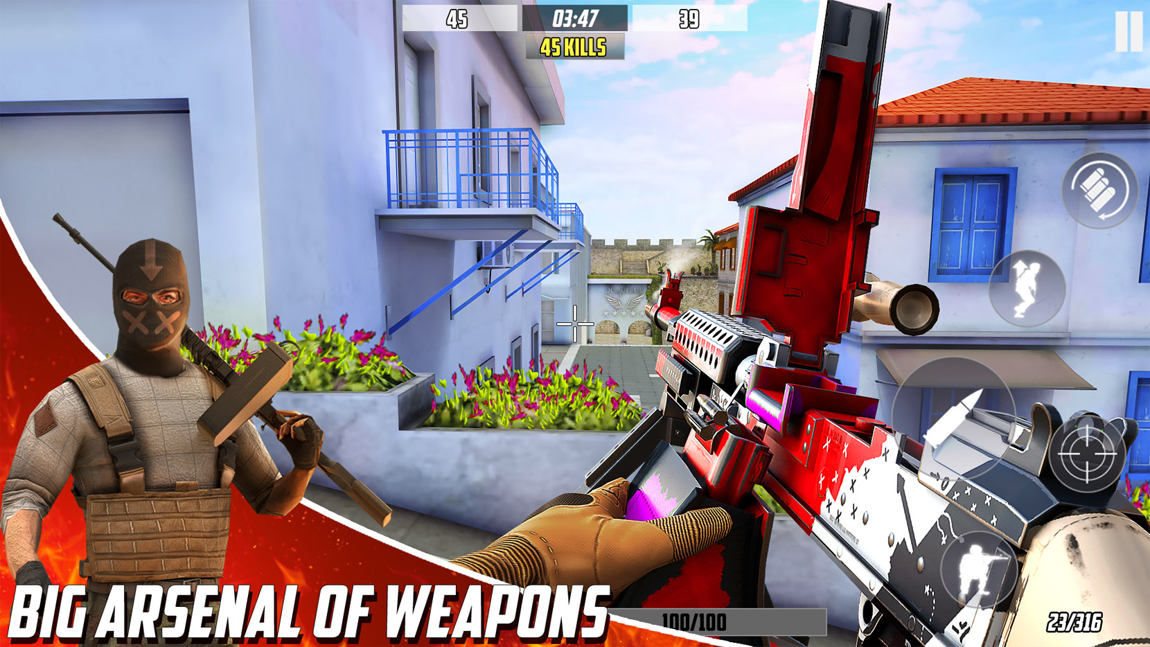 اسکرین شات 7 بازی Hazmob: FPS Gun Shooting Games
