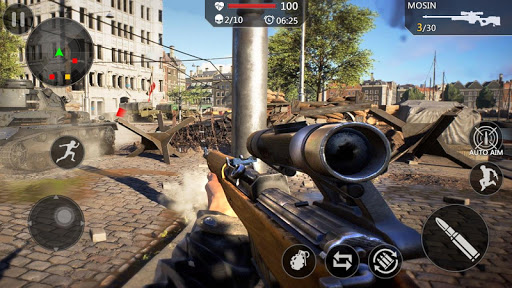 اسکرین شات 4 بازی Gun Strike Ops: WW2 - World War II fps shooter