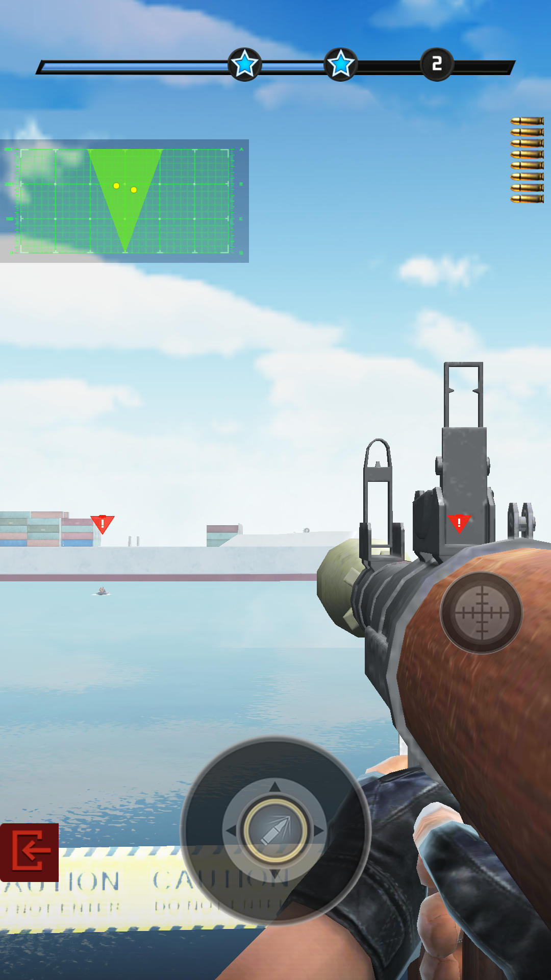 اسکرین شات 2 بازی Defense Ops on the Ocean: Figh