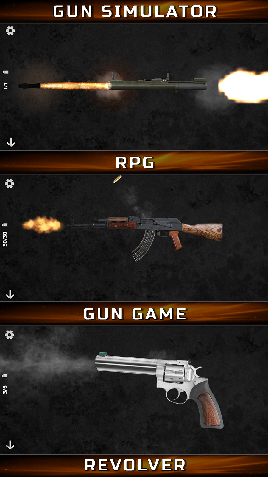 اسکرین شات 2 بازی Gun Sounds: Tough Guns