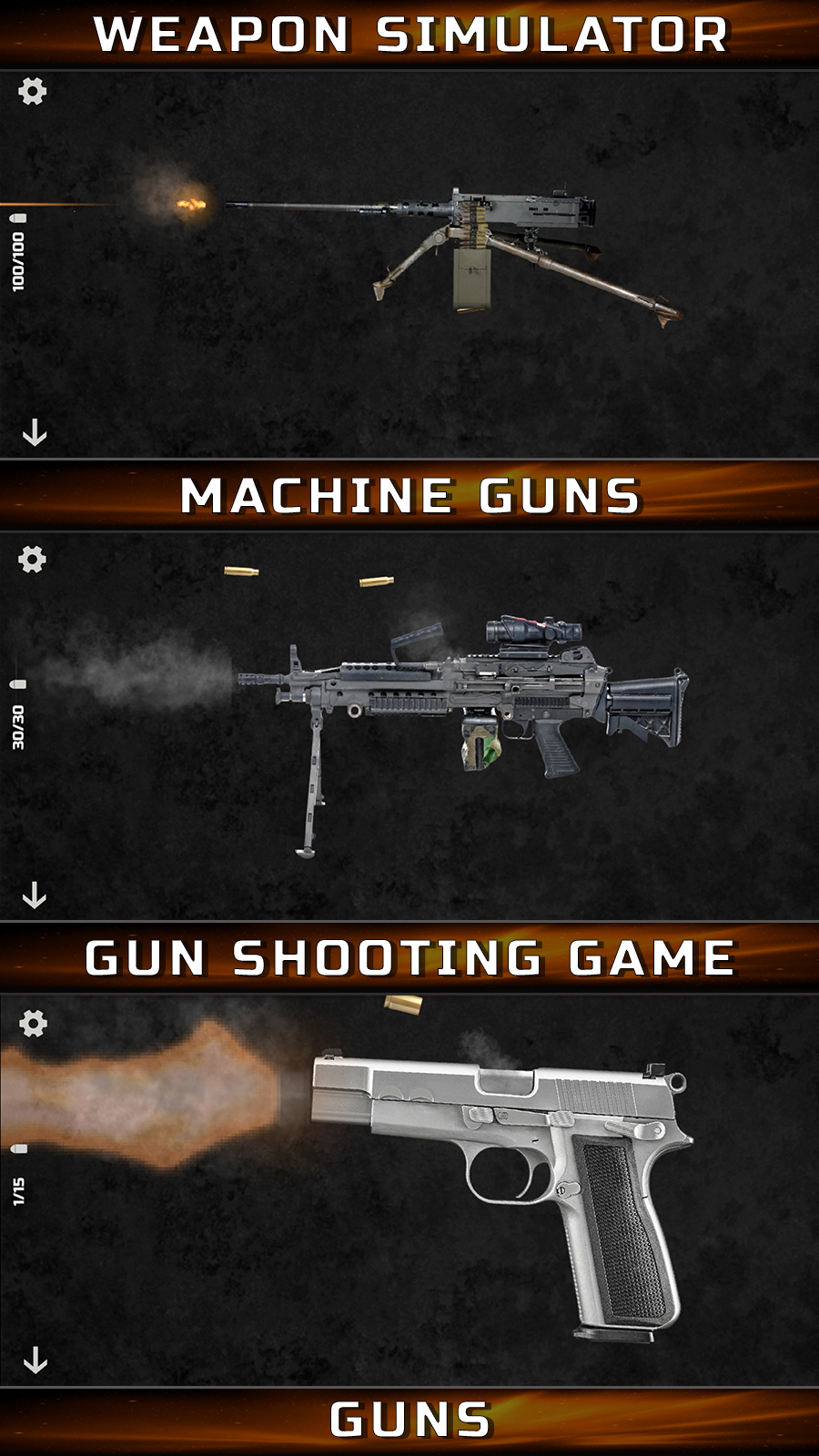اسکرین شات 3 بازی Gun Sounds: Tough Guns
