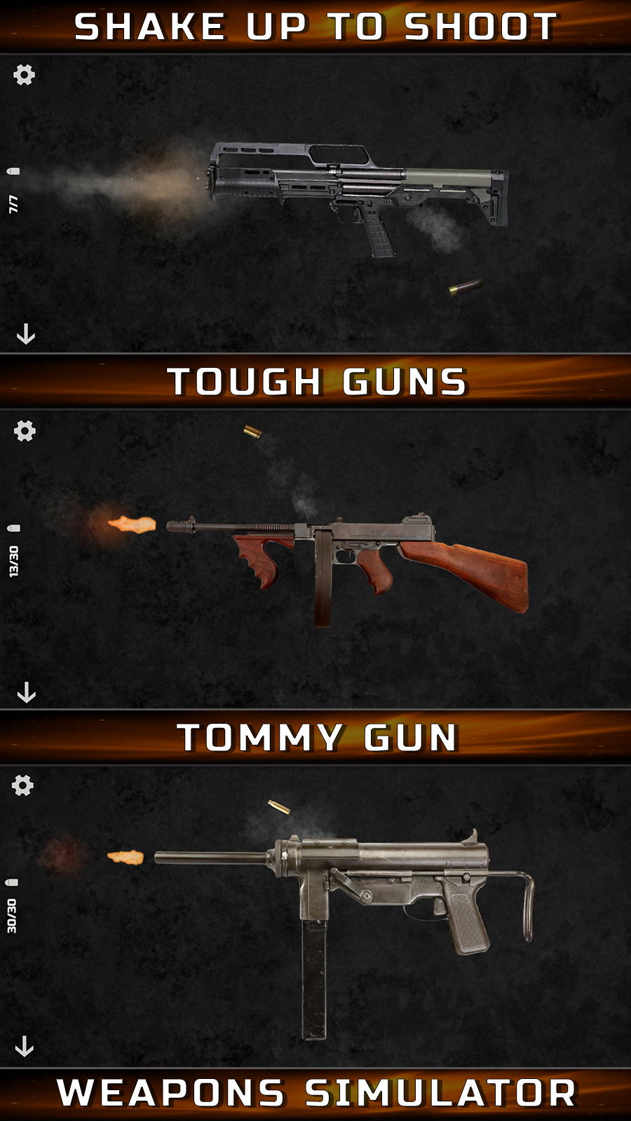 اسکرین شات 5 بازی Gun Sounds: Tough Guns