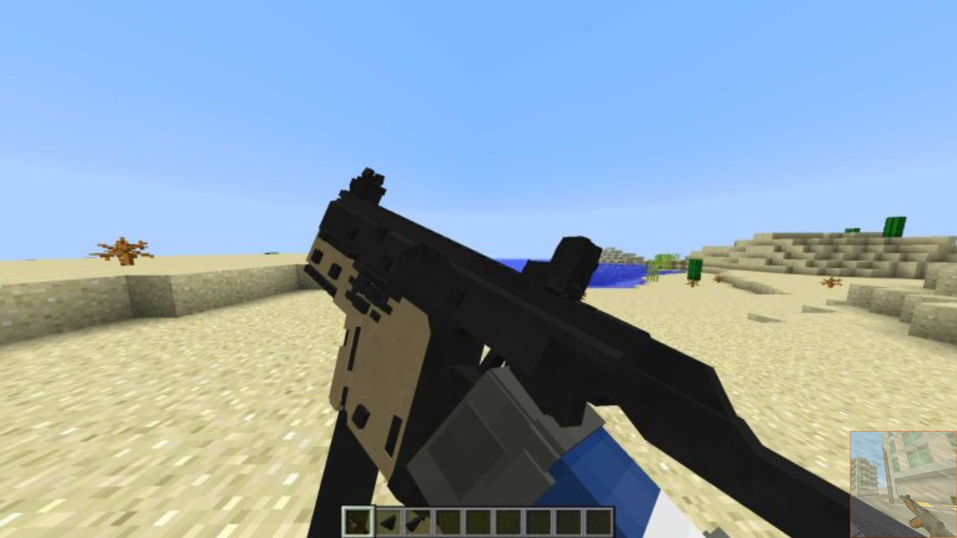 اسکرین شات 6 برنامه Guns and weapons For Minecraft