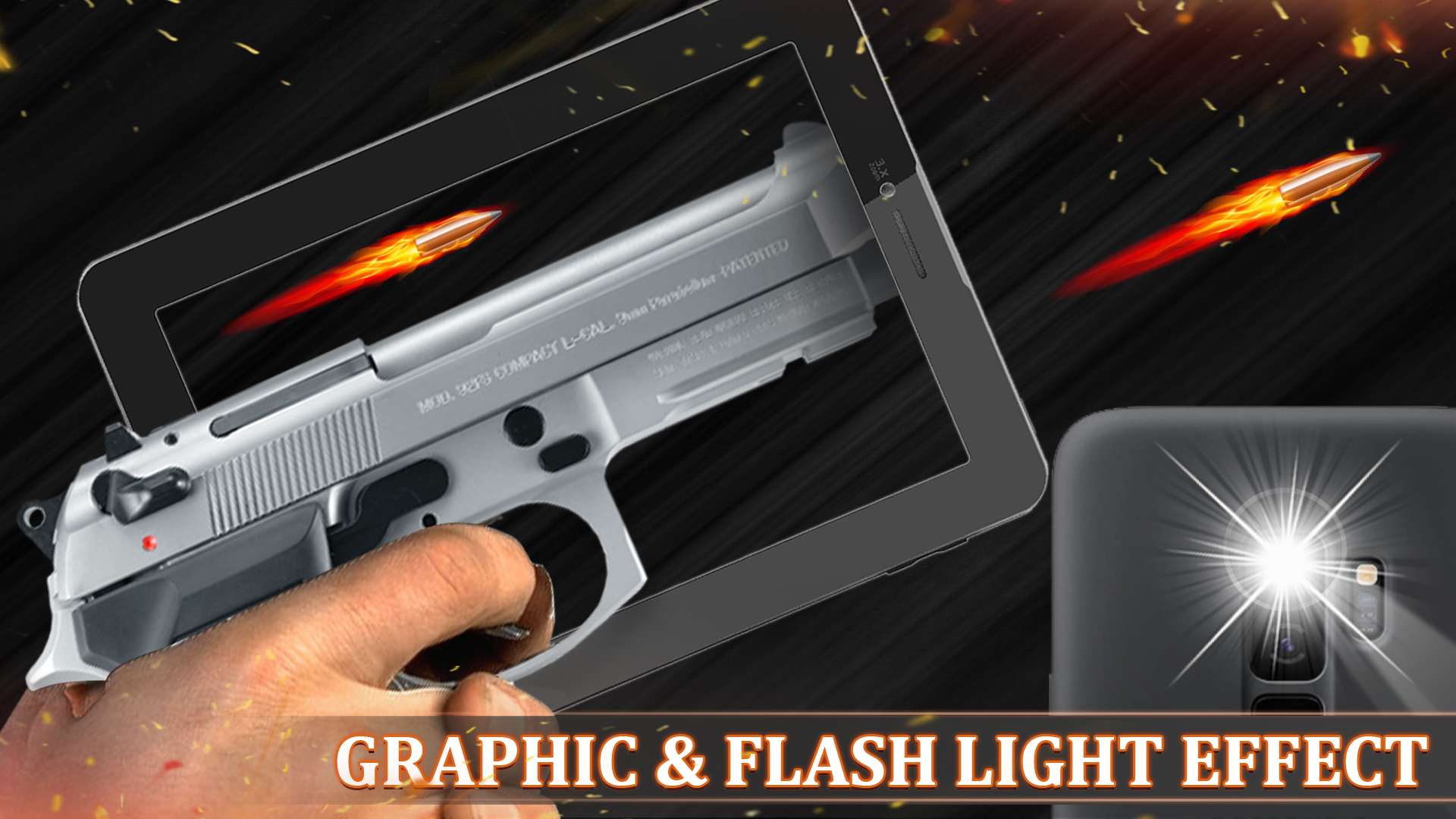 اسکرین شات 6 بازی Phone Gun Simulator: Gun Sound