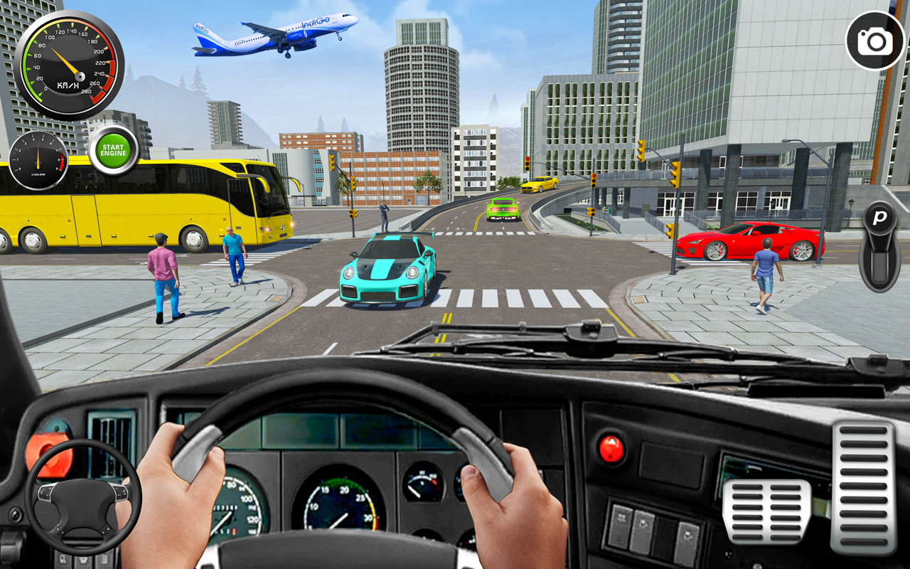 اسکرین شات 8 برنامه Coach Bus Simulator Bus Games