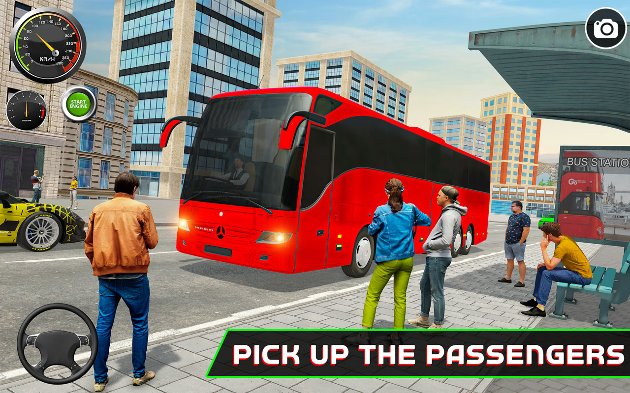 اسکرین شات 7 برنامه Coach Bus Simulator Bus Games