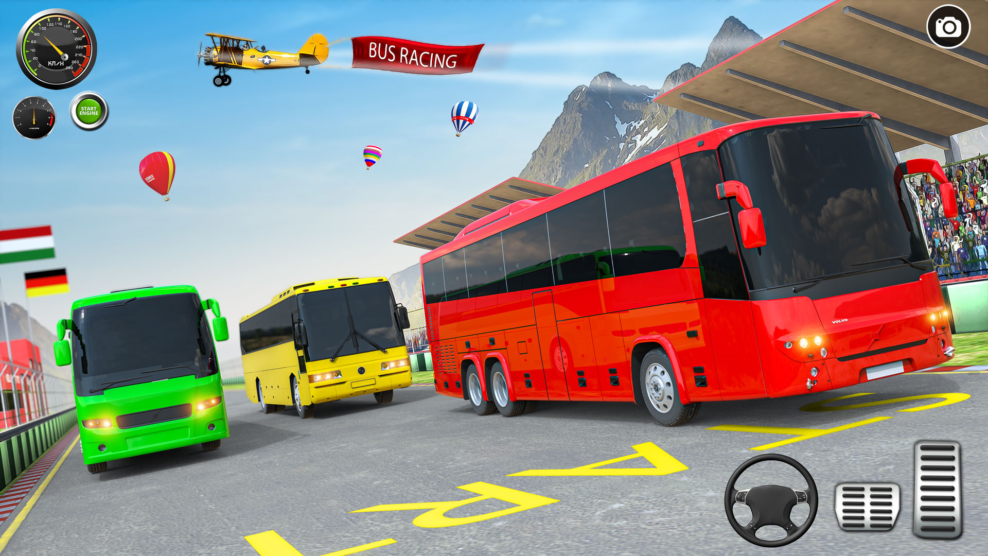 اسکرین شات 5 برنامه Coach Bus Simulator Bus Games