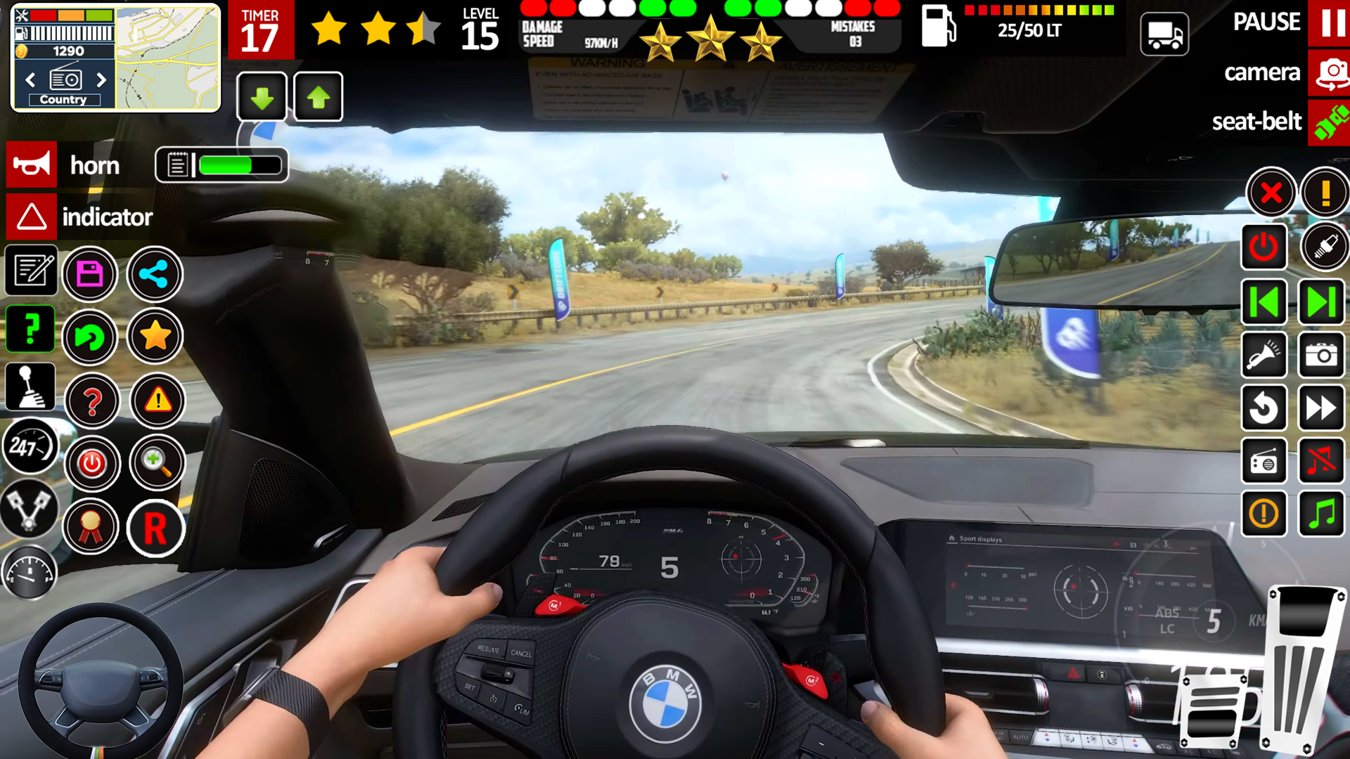 اسکرین شات 3 بازی US Car Driving School Car Game