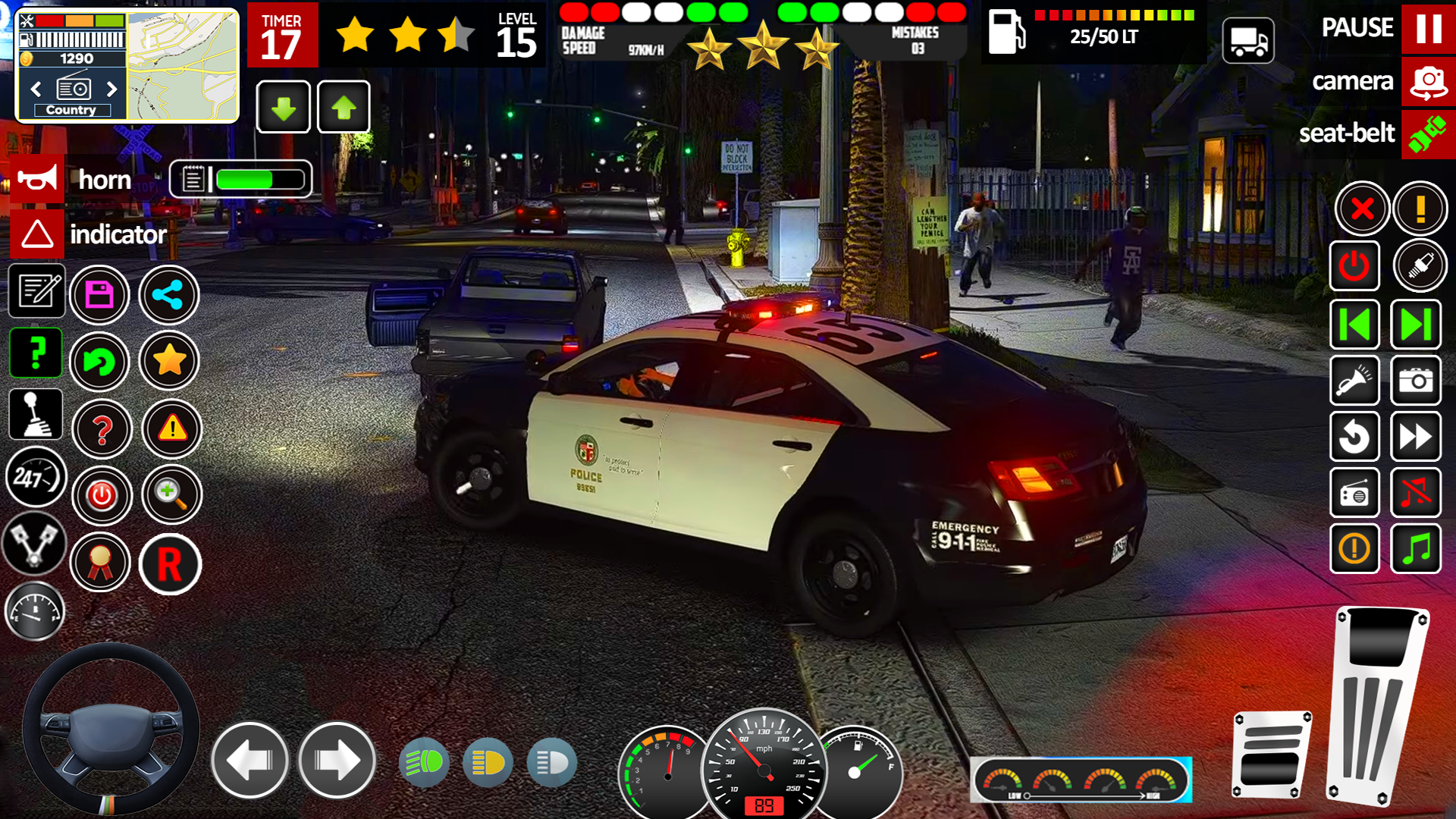 اسکرین شات 4 برنامه Police Cop Simulator Game 3D