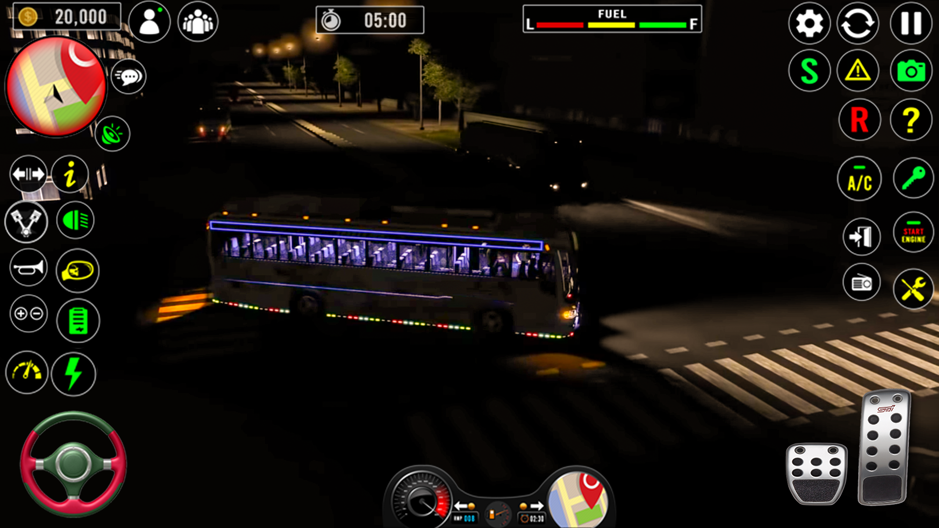 اسکرین شات 4 برنامه Euro Bus Simulator Bus Games