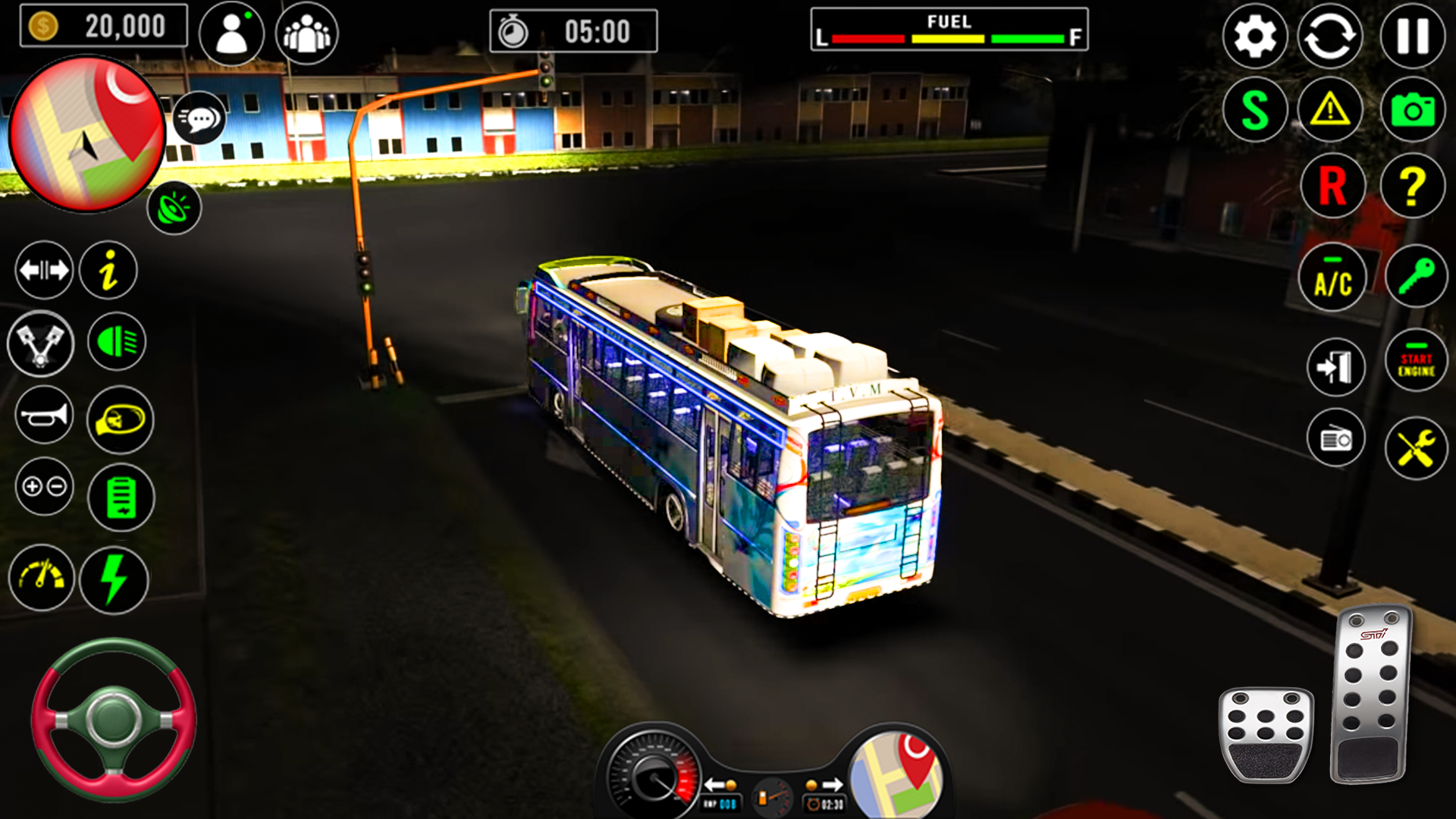 اسکرین شات 3 برنامه Euro Bus Simulator Bus Games