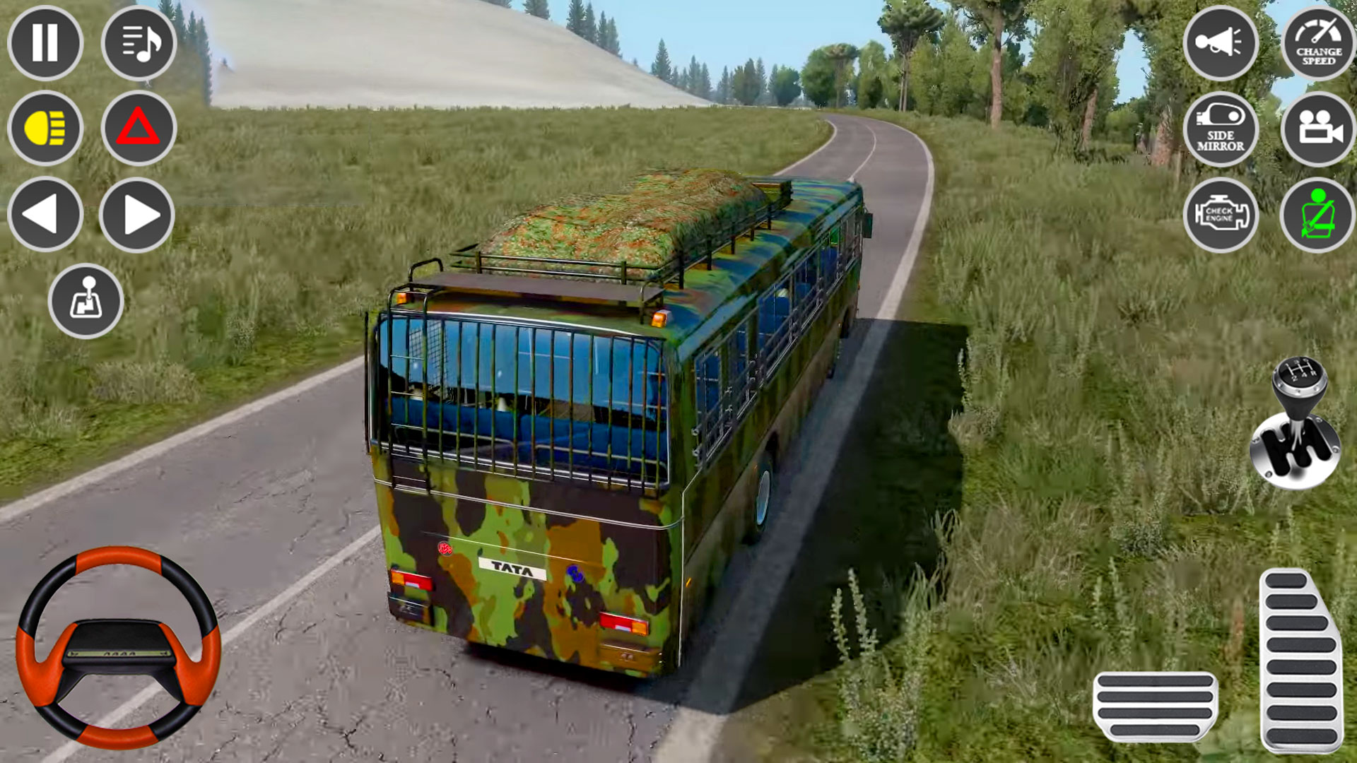 اسکرین شات 3 بازی US Military Coach Simulator 3D